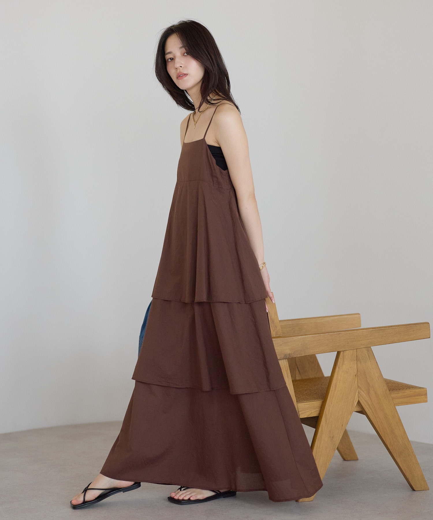 model：161cm 着用サイズ：M