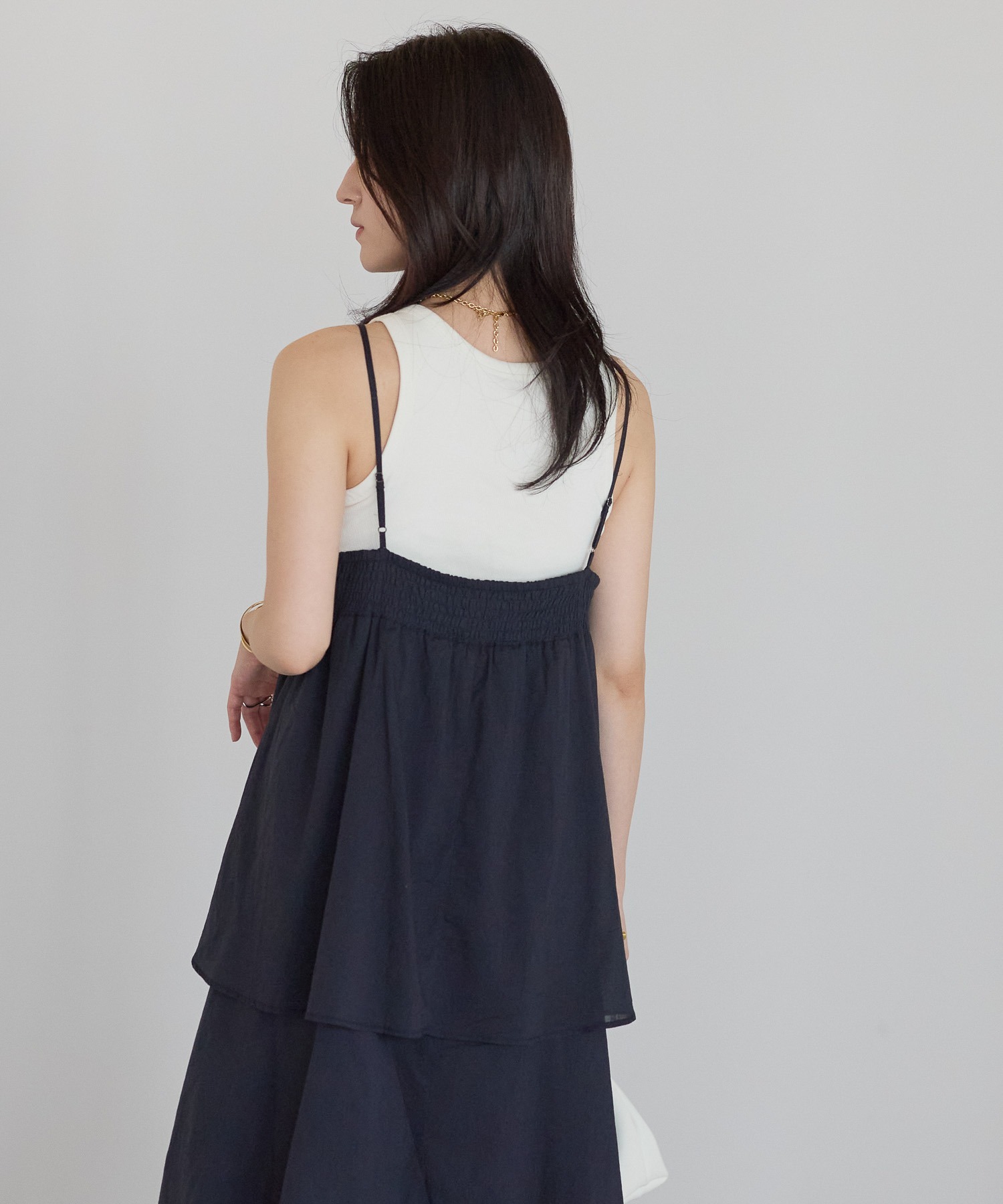 model：161cm 着用サイズ：M