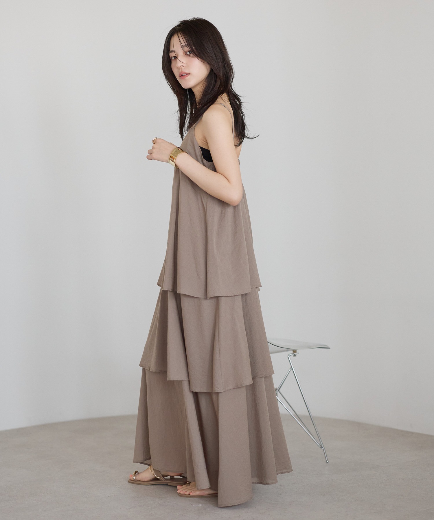 model：161cm 着用サイズ：M