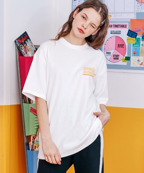 muah muah/ムーアムーア』SIGNATURE LOGO T-SHIRT/シグニチャーロゴ