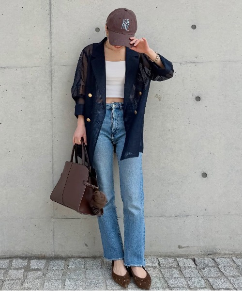 model：H148 着用サイズ：FREE