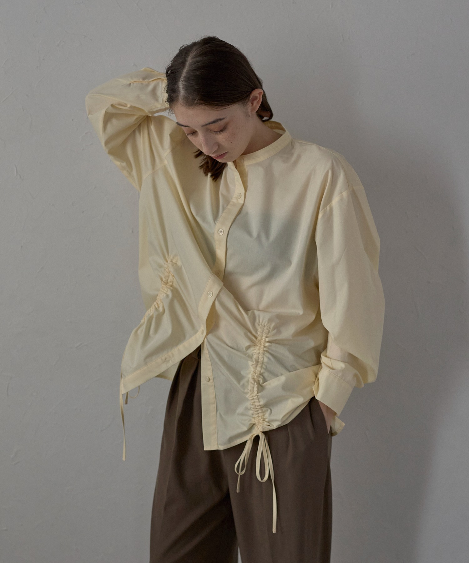 model：H164 着用サイズ：FREE