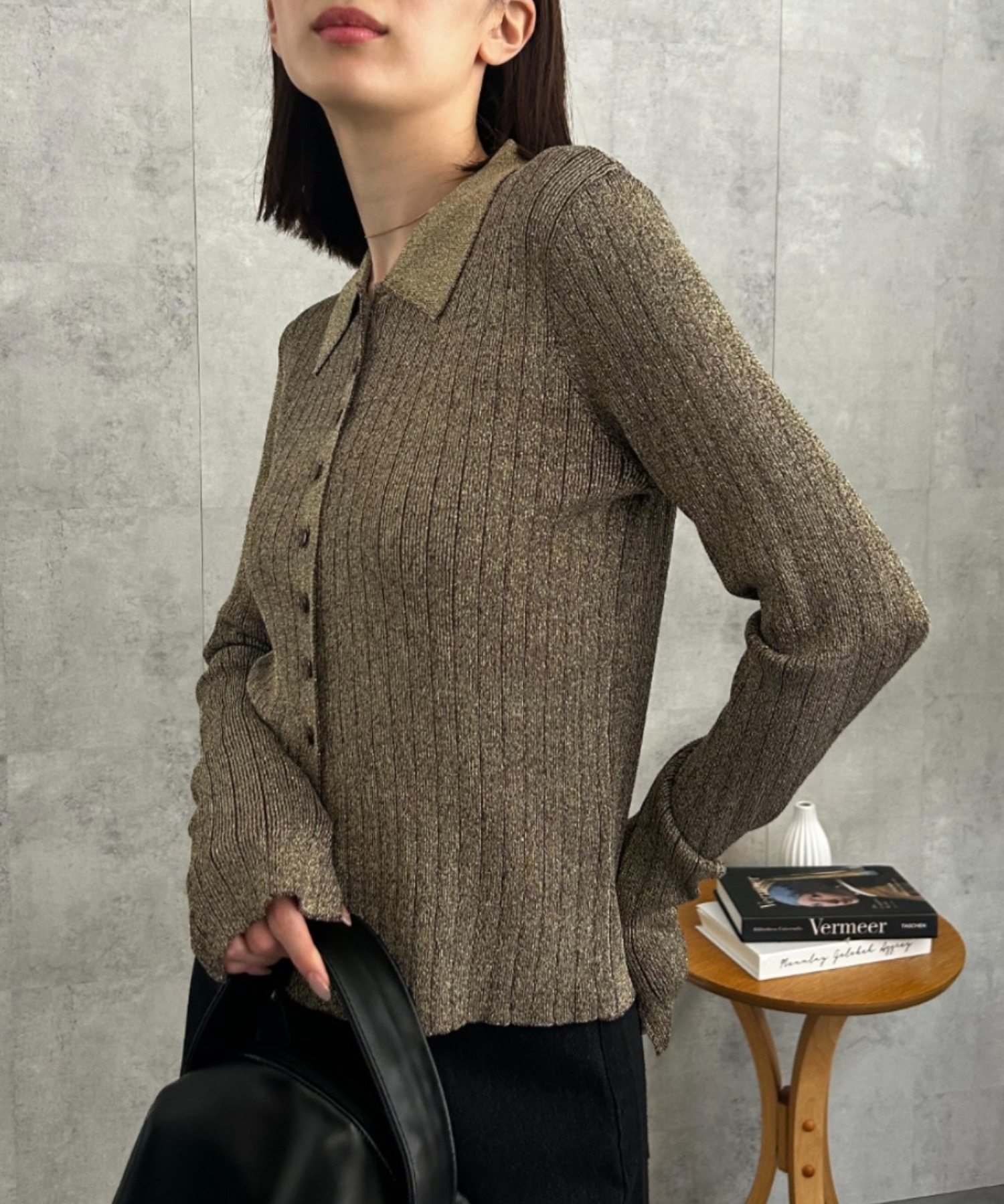 model：162cm 着用サイズ：F