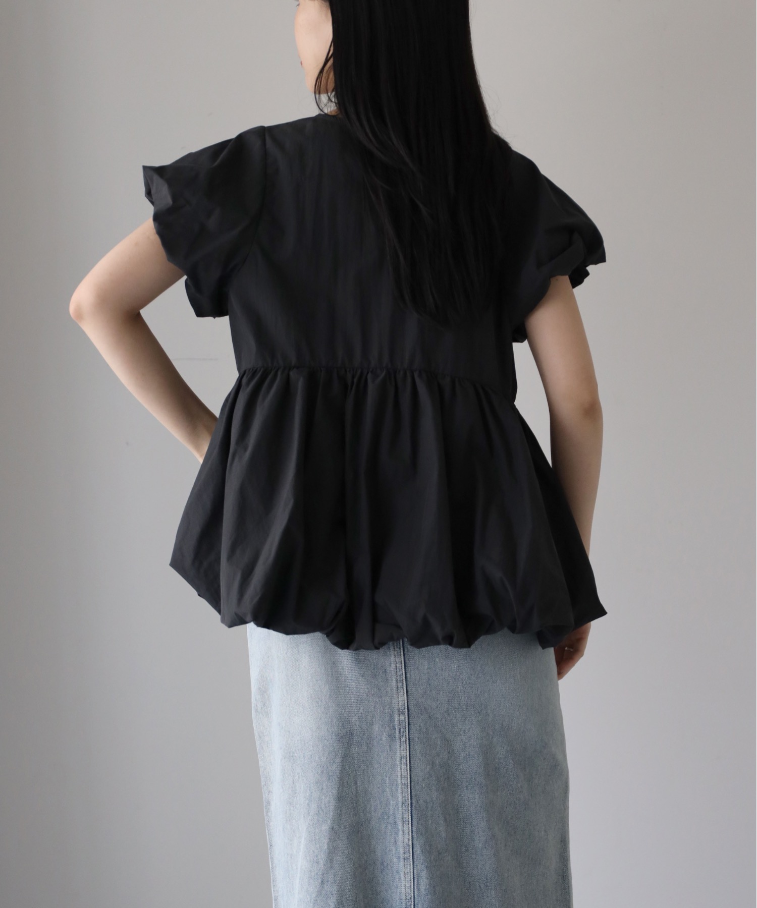 model：164cm. 着用サイズ：FREE