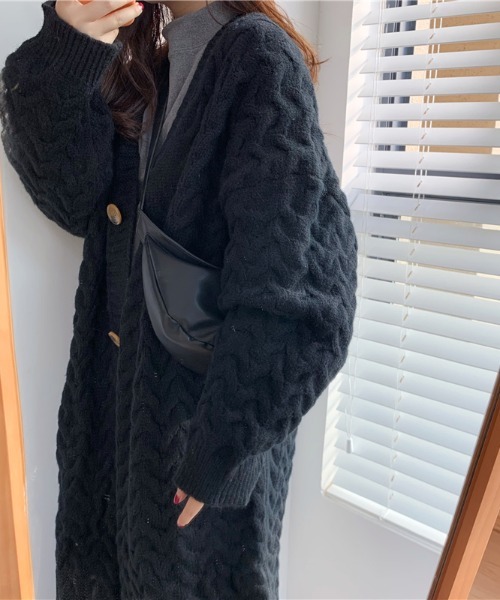 ✨美品 ロンハーマン ケーブル カーディガン スミ黒 ビンテージ加工 コンチョ ✨美品 ロンハーマン ケーブル カーディガン スミ黒 ビンテージ