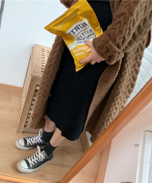 A'GEM/9 × .kom『.kom/ドットケーオーエム』ルーズシルエット ケーブル