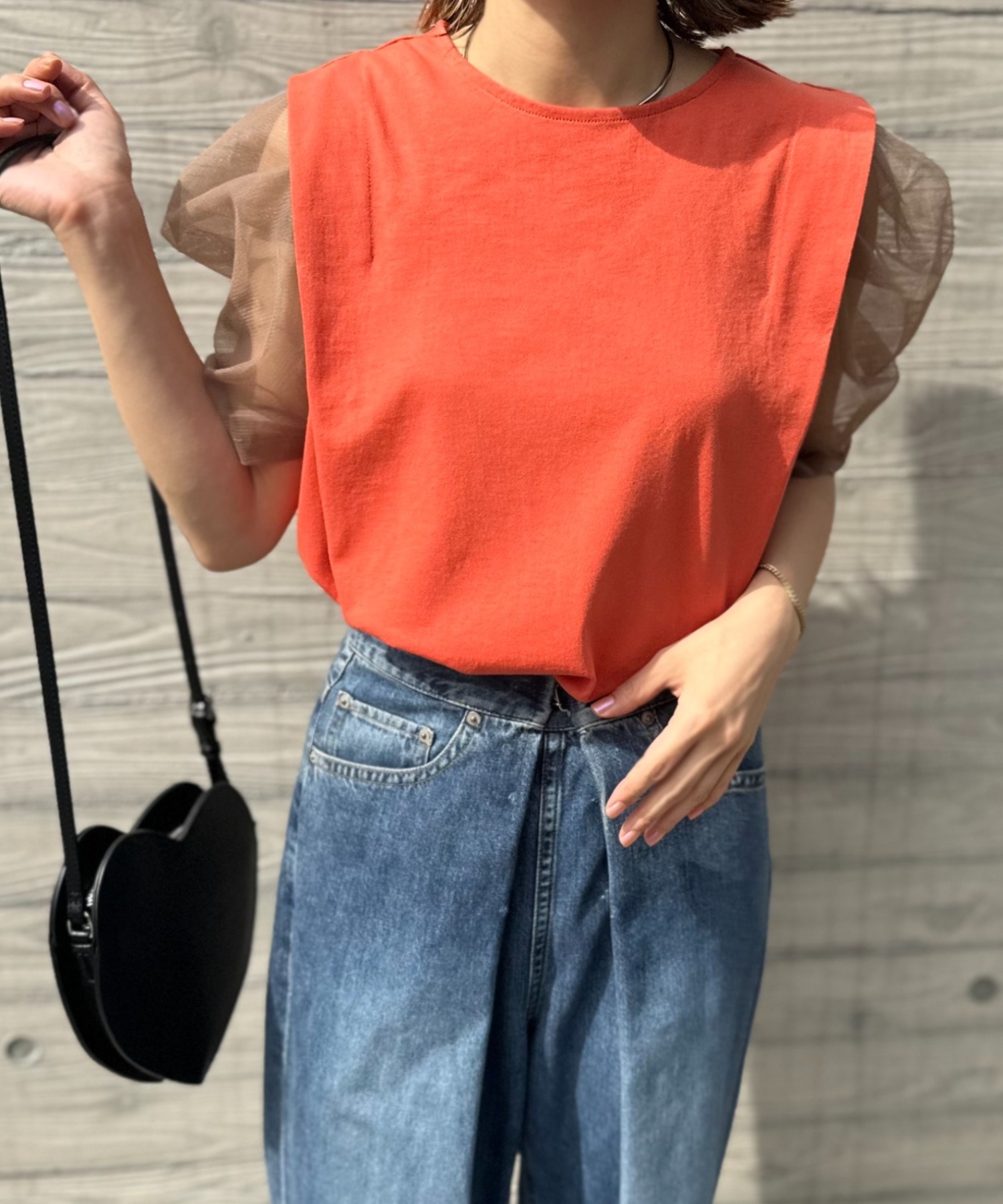 model:154cm 着用サイズ:FREE