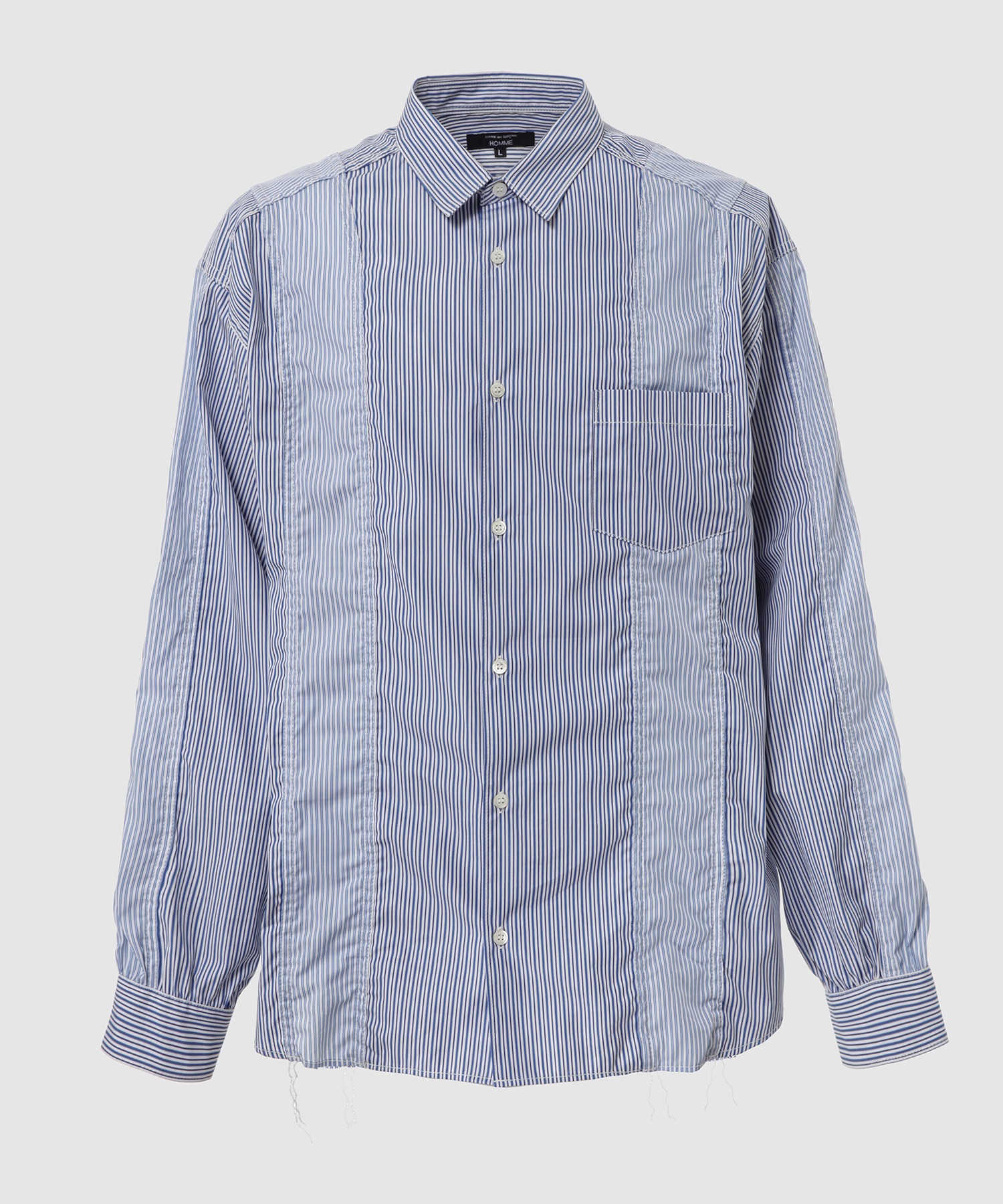 Cotton stripe patterned shirt — хлопковая рубашка в полоску