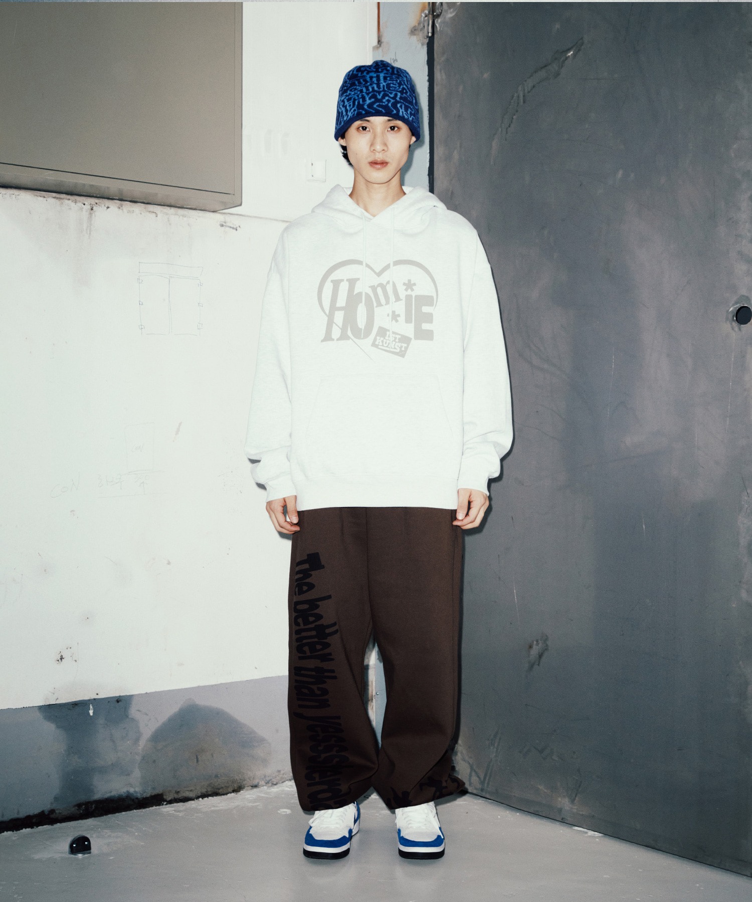 A'GEM/9 × .kom『ISTKUNST/イストクンスト』HOMIE HEART HOODIE