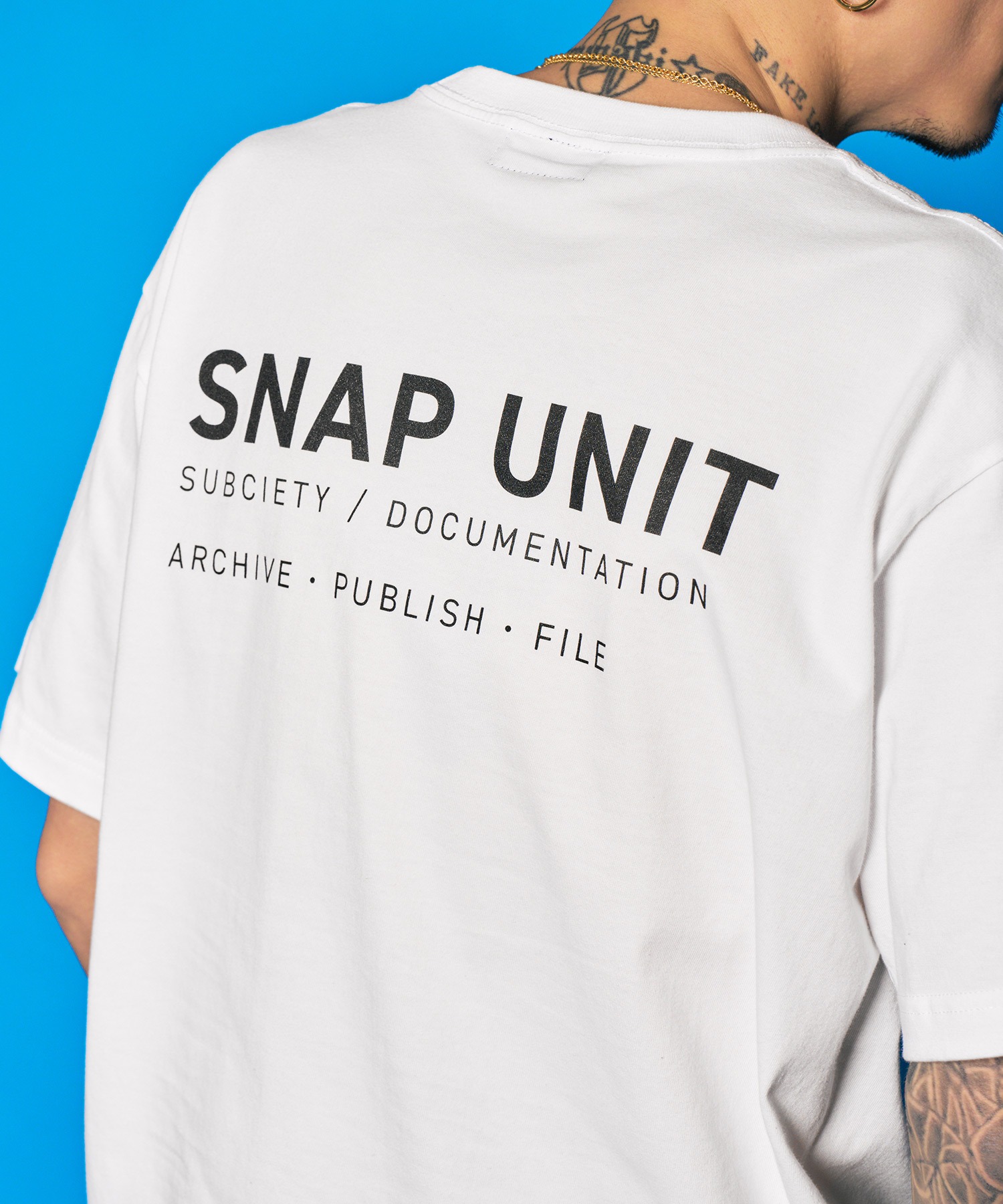 Snap unit tee футболка