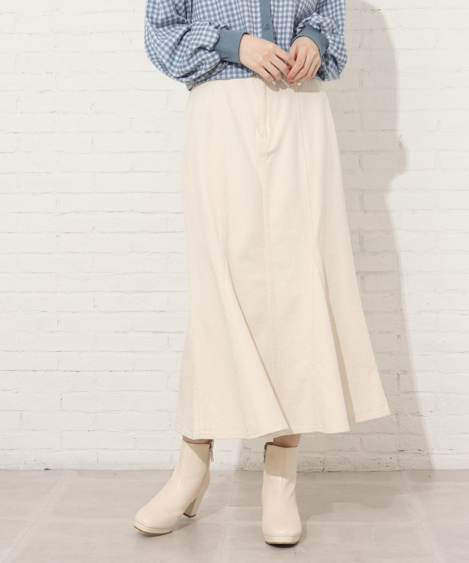 Cutie Blonde カラーマーメイドスカート セール S-L 国際ブランド