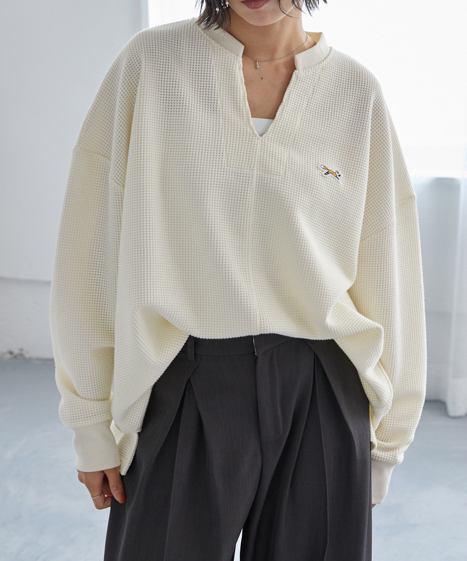 PENNEYS/ペニーズ 別注 <抗菌防臭> THE FOX ワンポイントロゴ