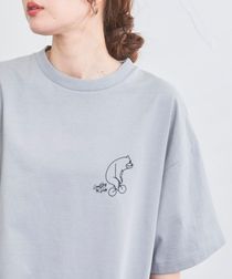 【WEB限定/ユニセックス】サイクリングコーエンベアプリントTシャツ