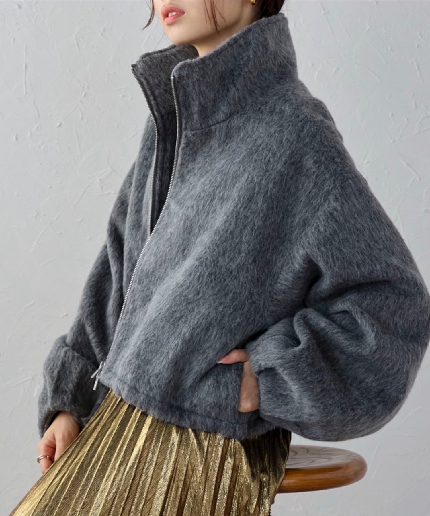 model:158cm 着用サイズ:FREE