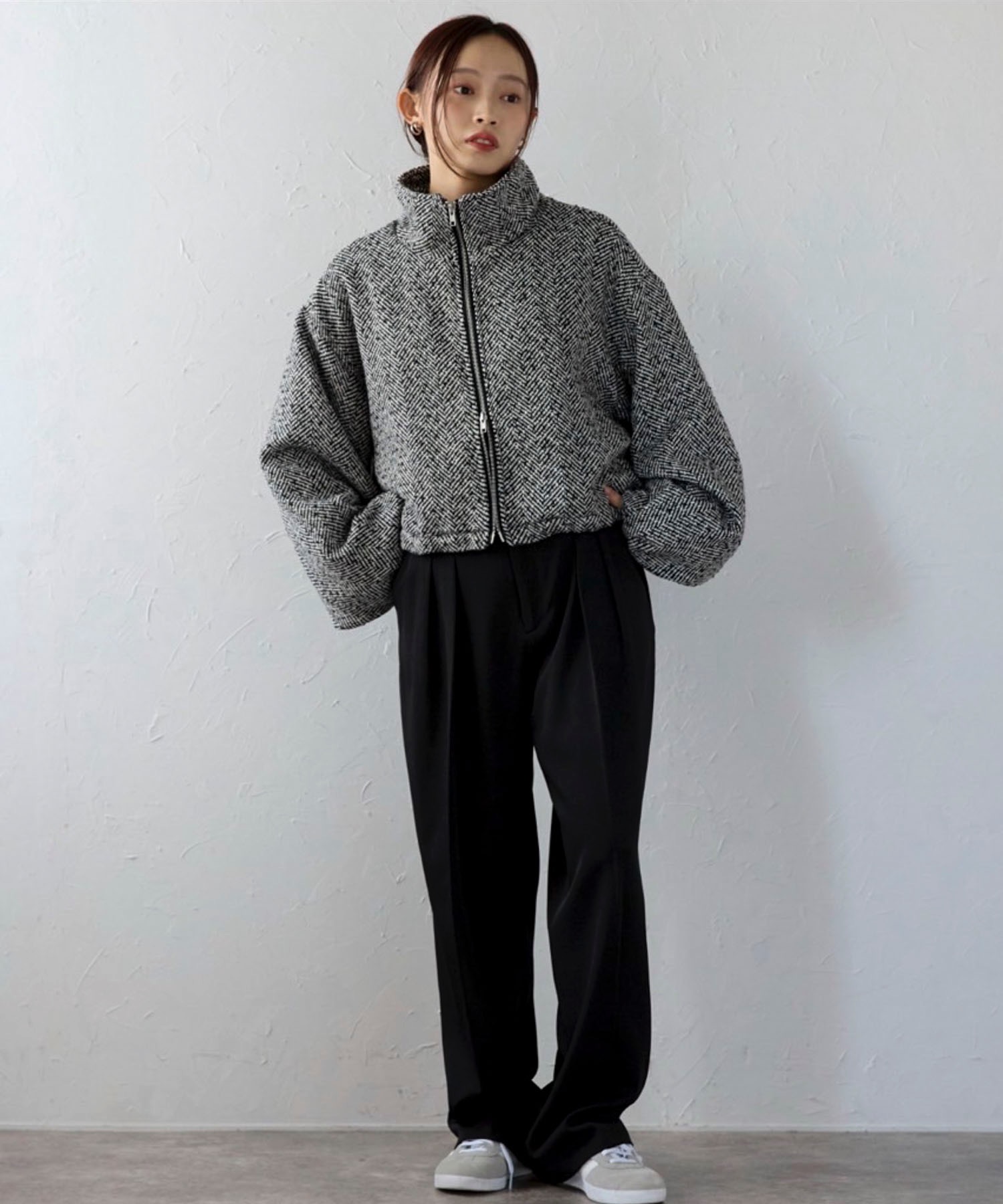 model:158cm 着用サイズ:FREE