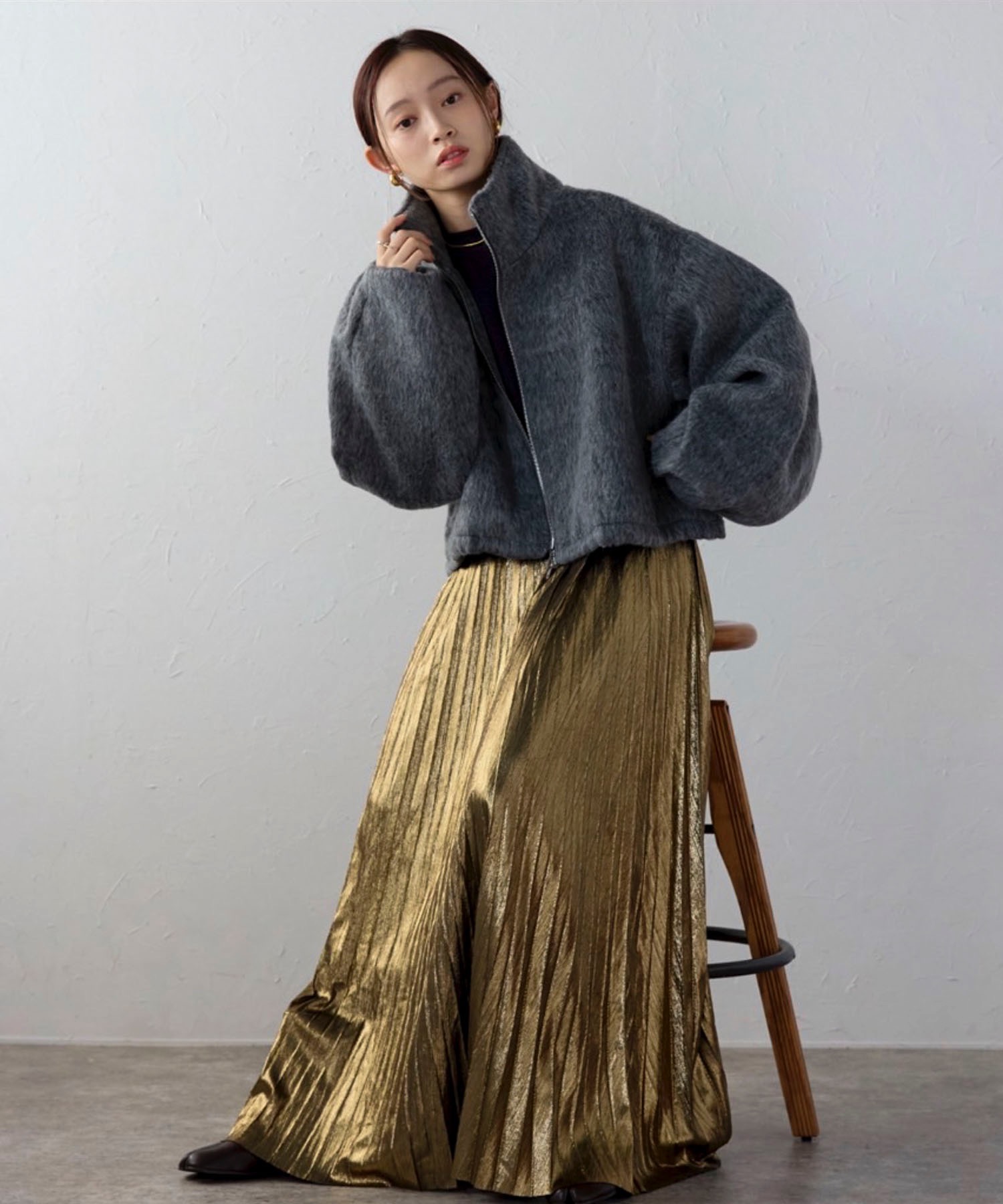model:158cm 着用サイズ:FREE