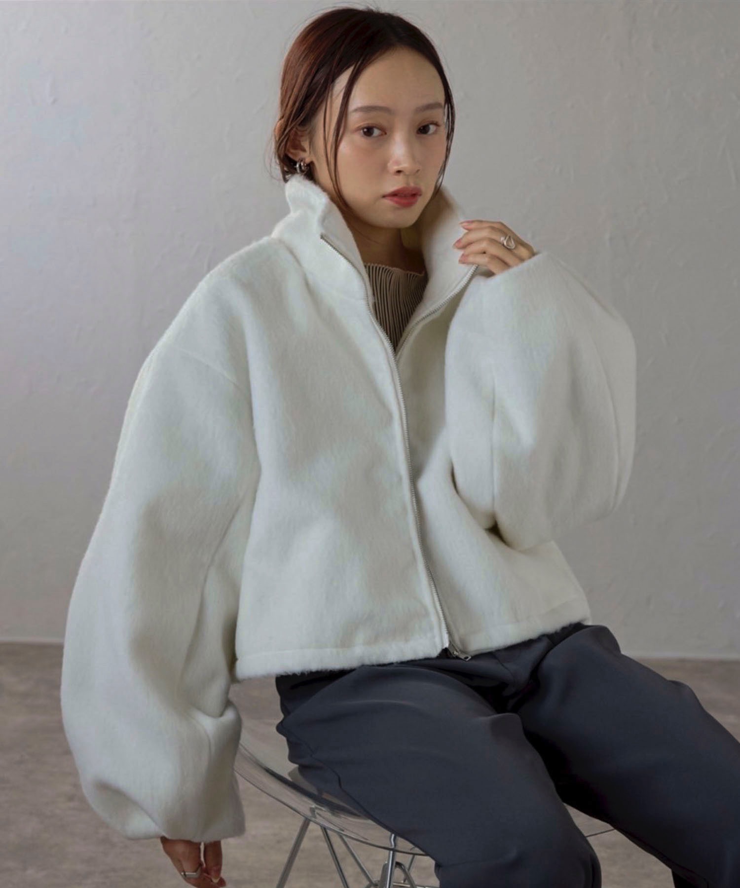model:158cm 着用サイズ:FREE