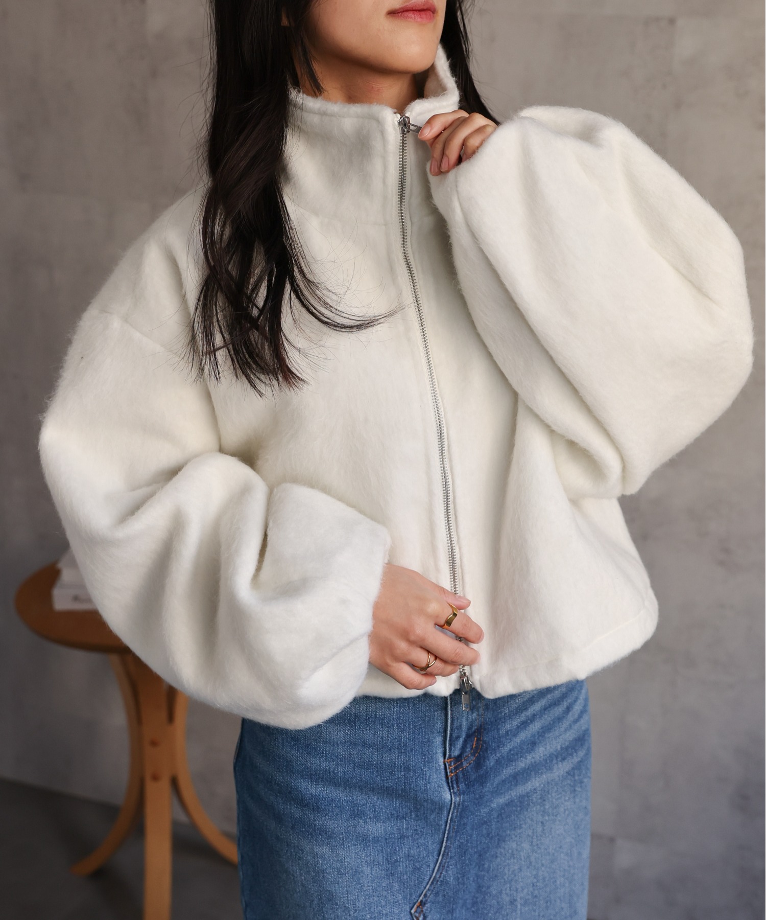 model:157cm 着用サイズ:FREE