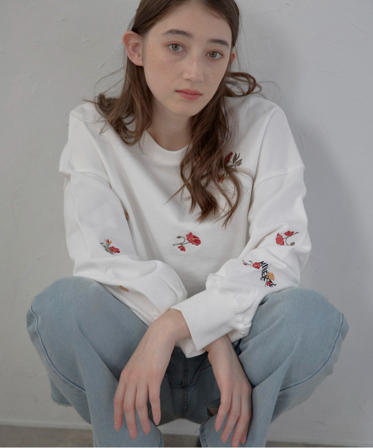 model：H164 着用サイズ：FREE