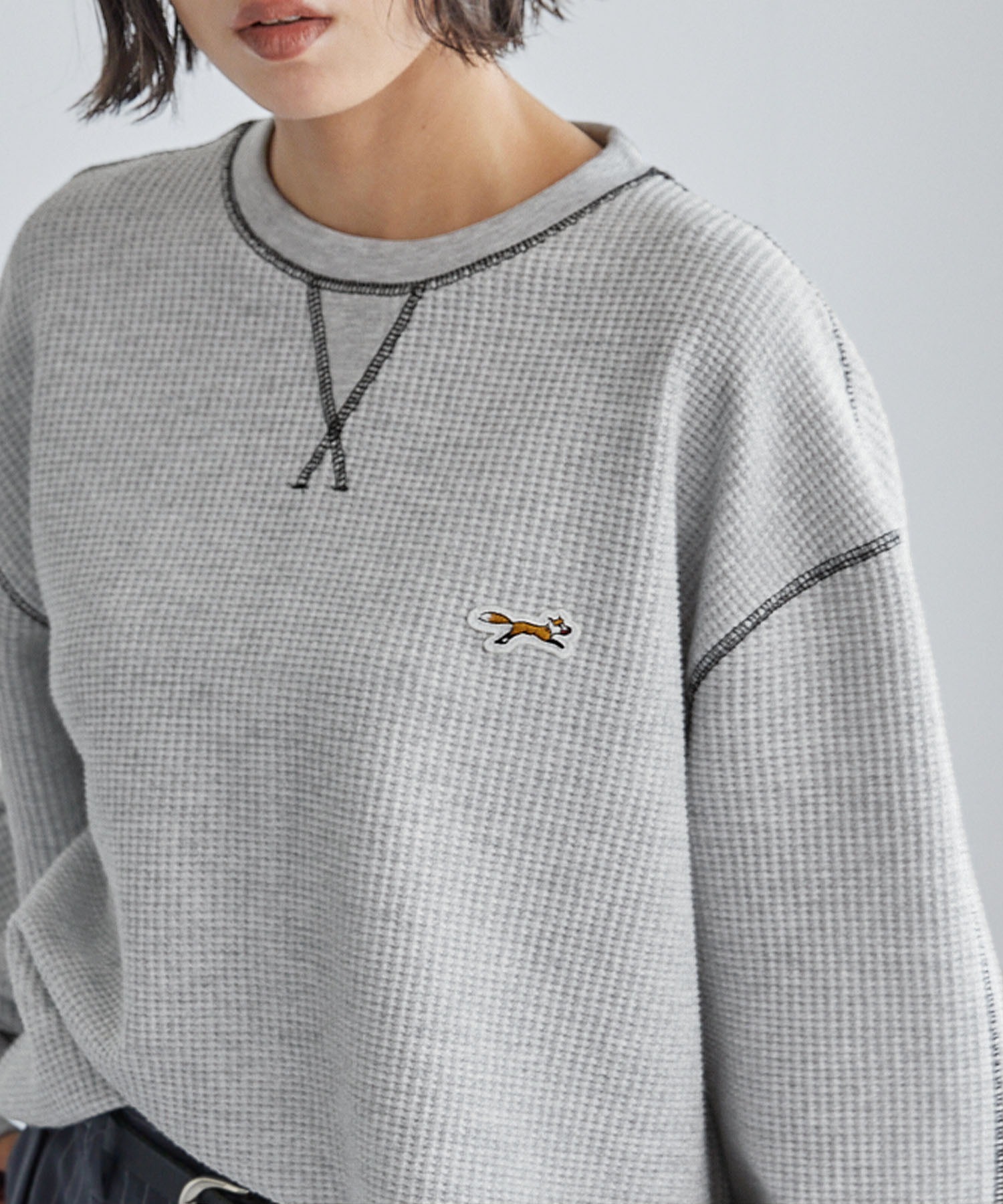 PENNEYS/ペニーズ 別注 THE FOX ワンポイントロゴ刺繍 ステッチ