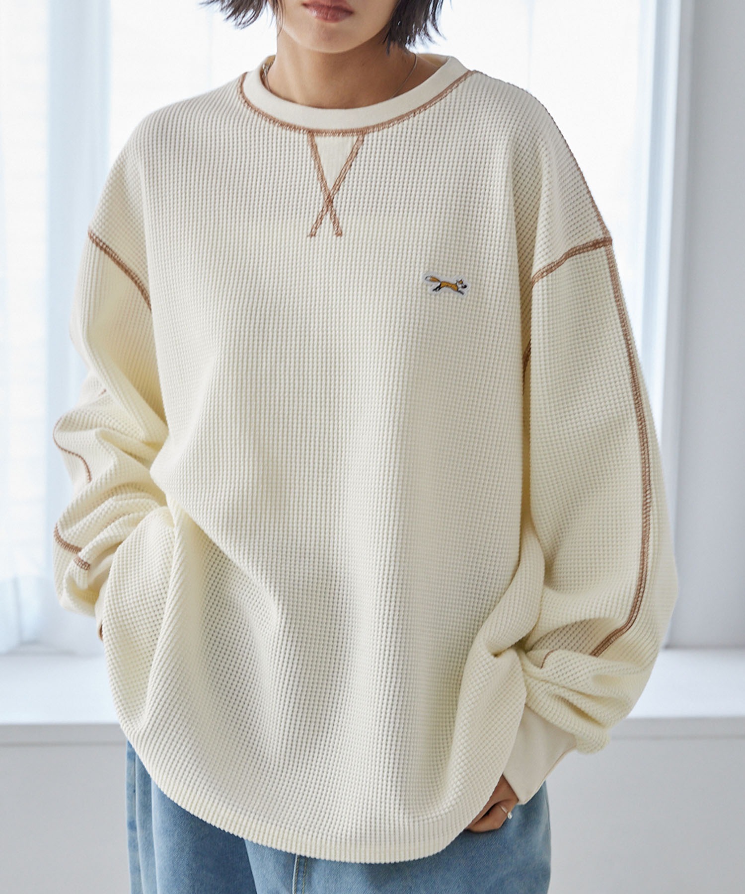 PENNEYS/ペニーズ 別注 <抗菌防臭> THE FOX ワンポイントロゴ