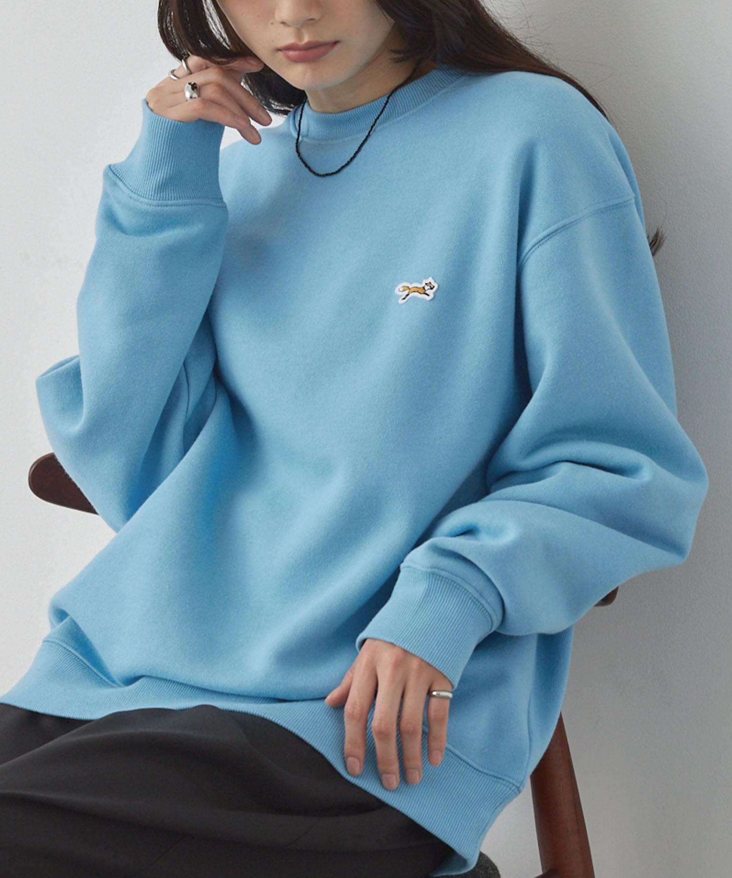 Penneys Mサイズ PENNEYS/ペニーズ 別注 THE FOX ロゴ ワンポイントワッペン刺繍