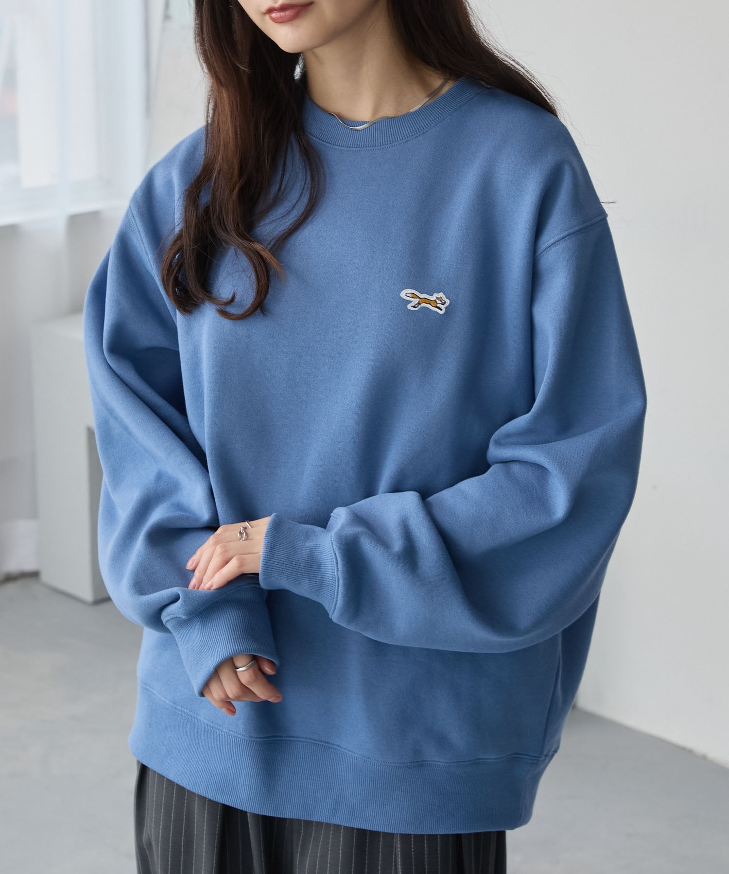 Penneys Mサイズ PENNEYS/ペニーズ 別注 THE FOX ロゴ ワンポイントワッペン刺繍