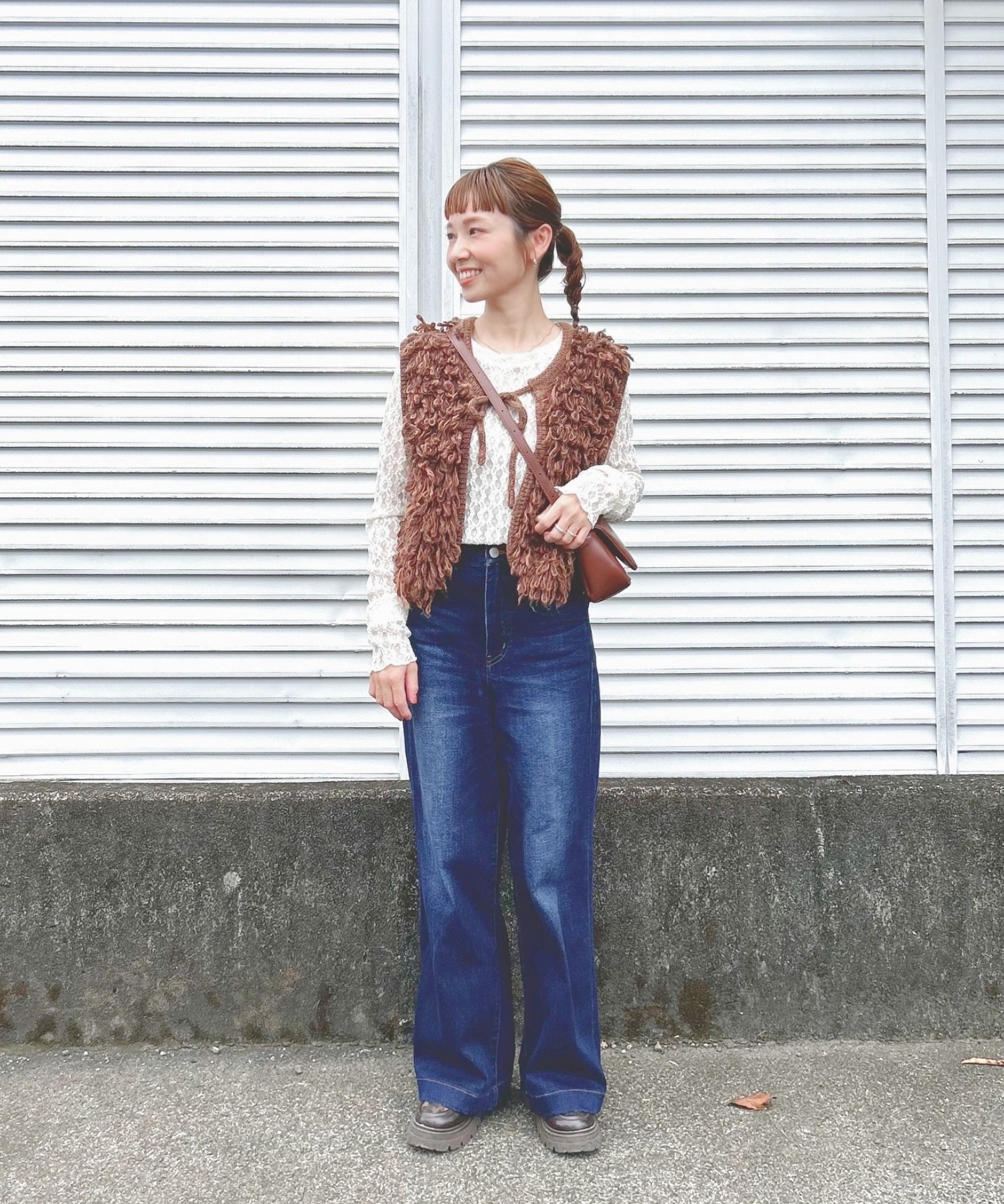 model：H152 着用サイズ：FREE