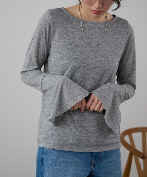 model：163cm / size：F / グレー