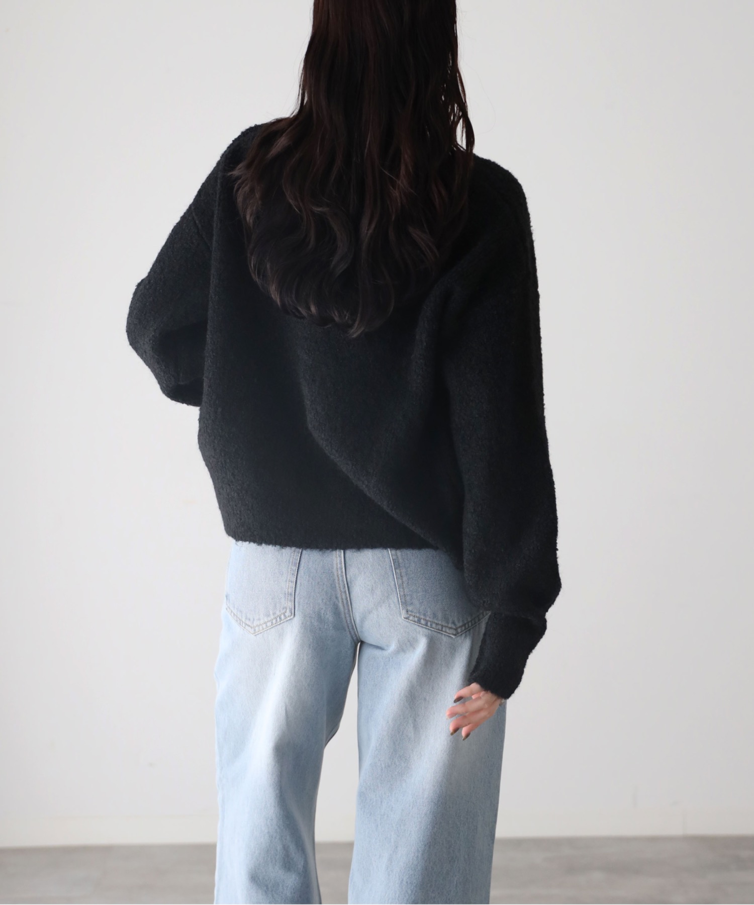 model：164cm. 着用サイズ：FREE