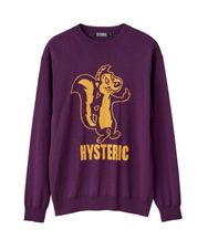 HYSTERIC SKUNK編込 プルオーバー