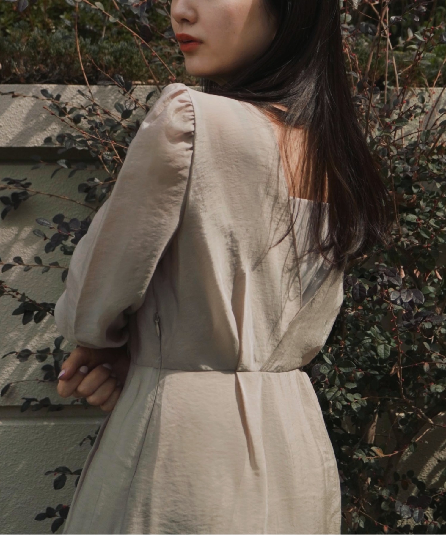 幅広type kaene ドレス 【kaene】シアーオーガンジーワンピース - 通販