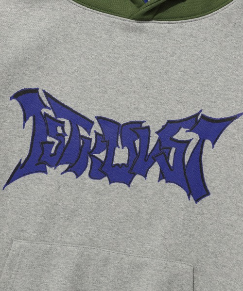 A'GEM/9 × .kom『ISTKUNST/イストクンスト』GRAFFITI LOGO HOODIE