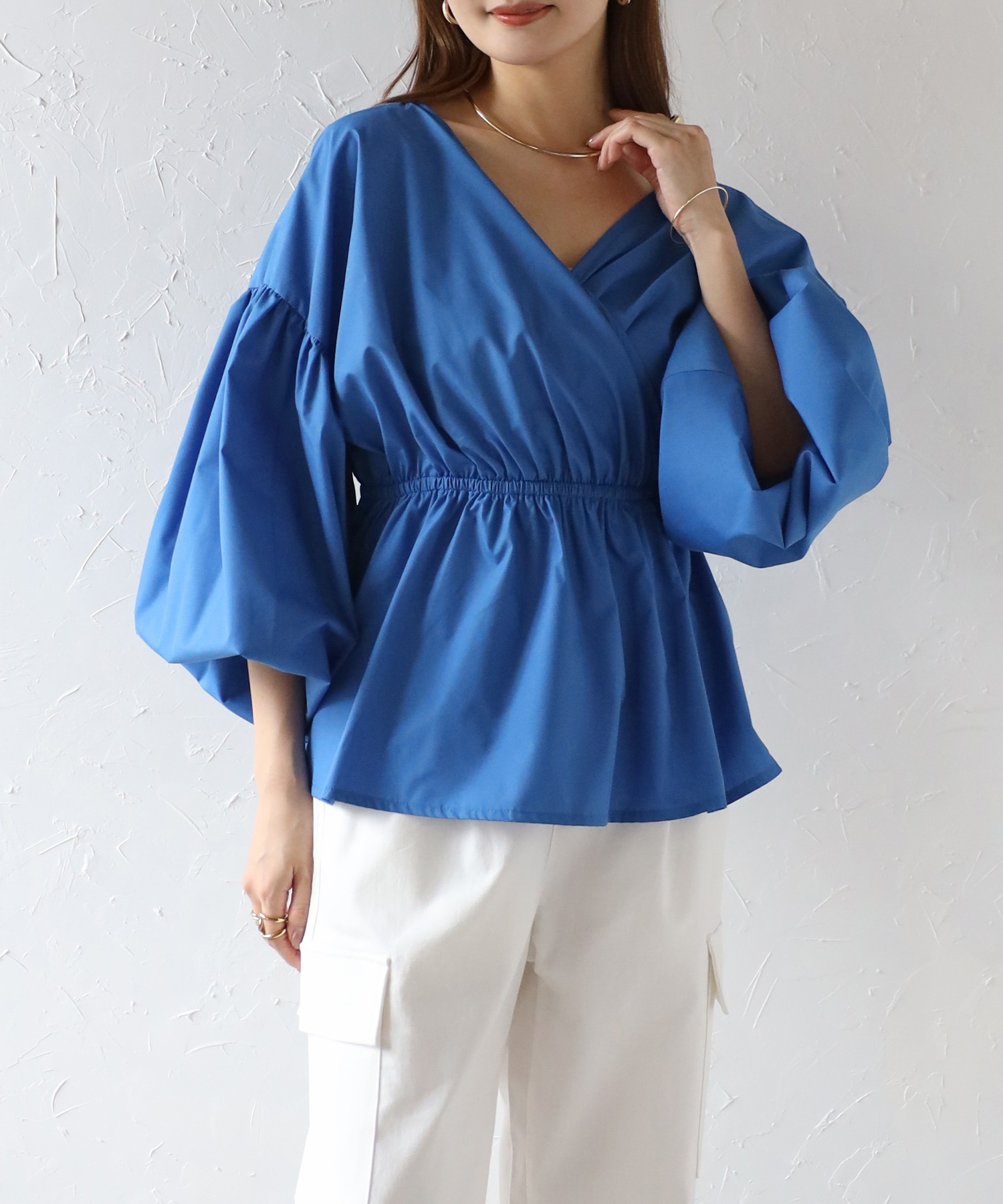 model：H160 着用サイズ：FREE