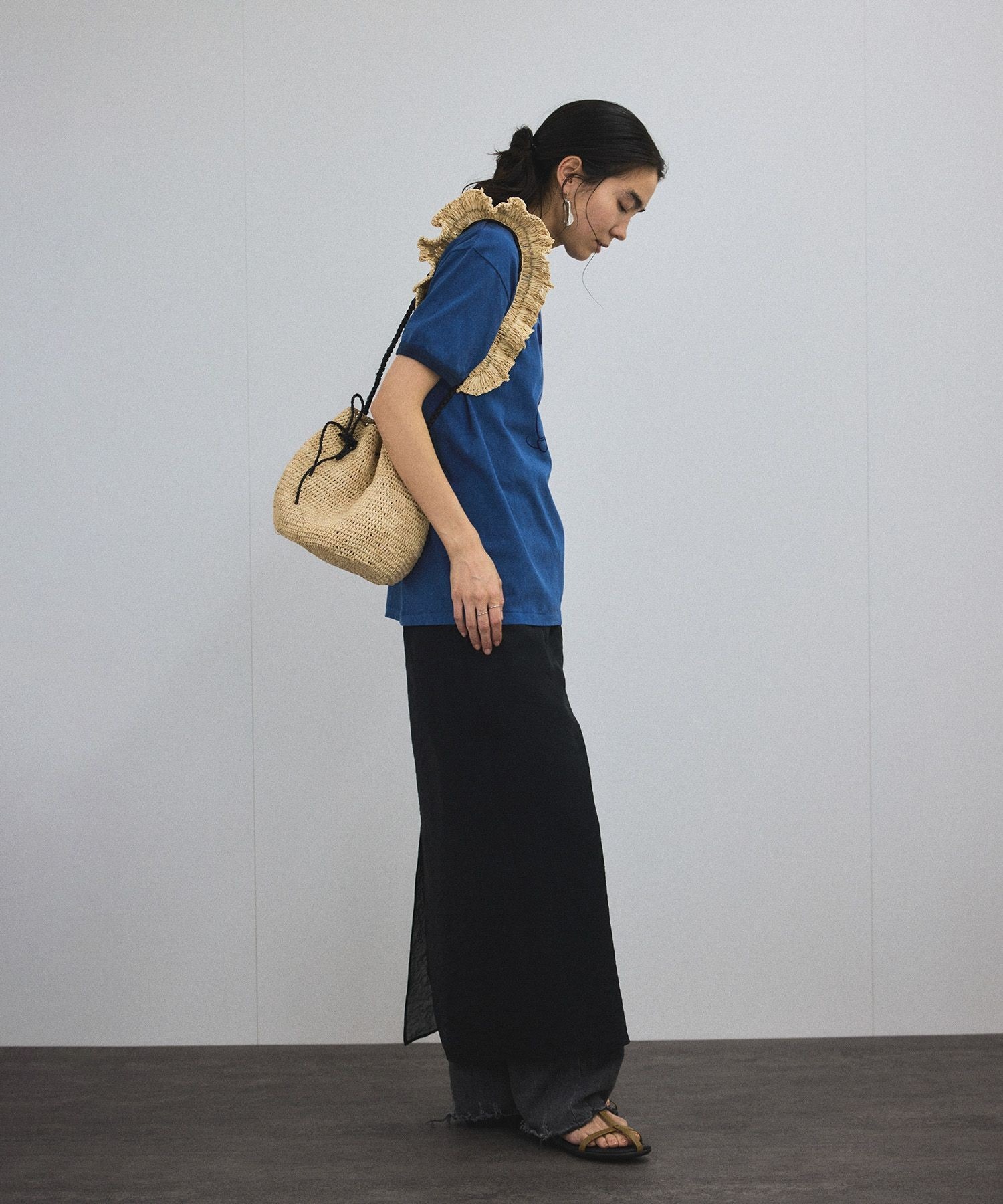 シアーレイヤードスカート