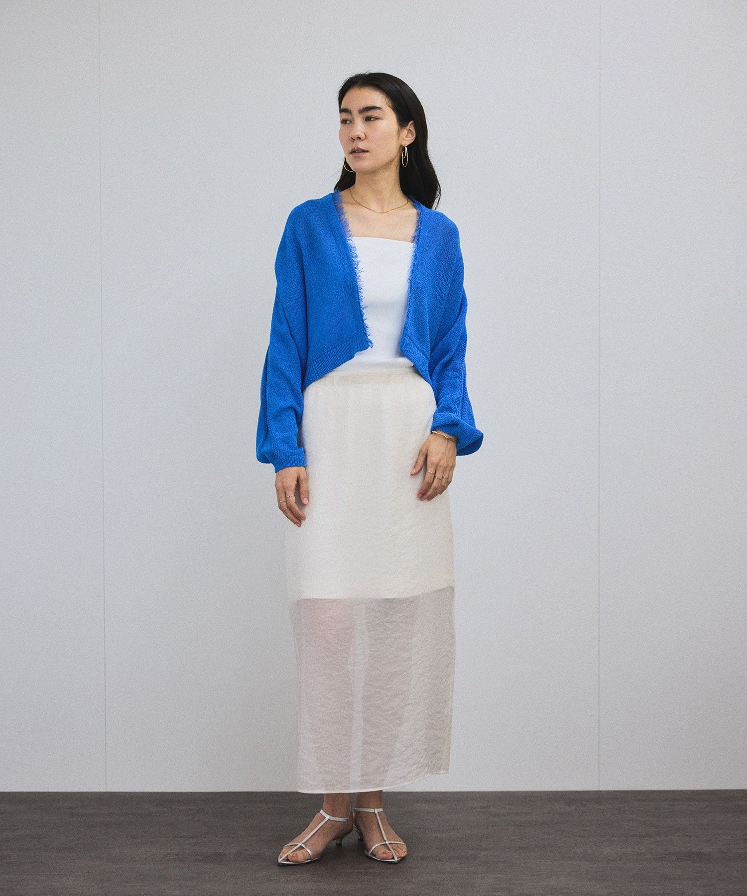 シアーレイヤードスカート