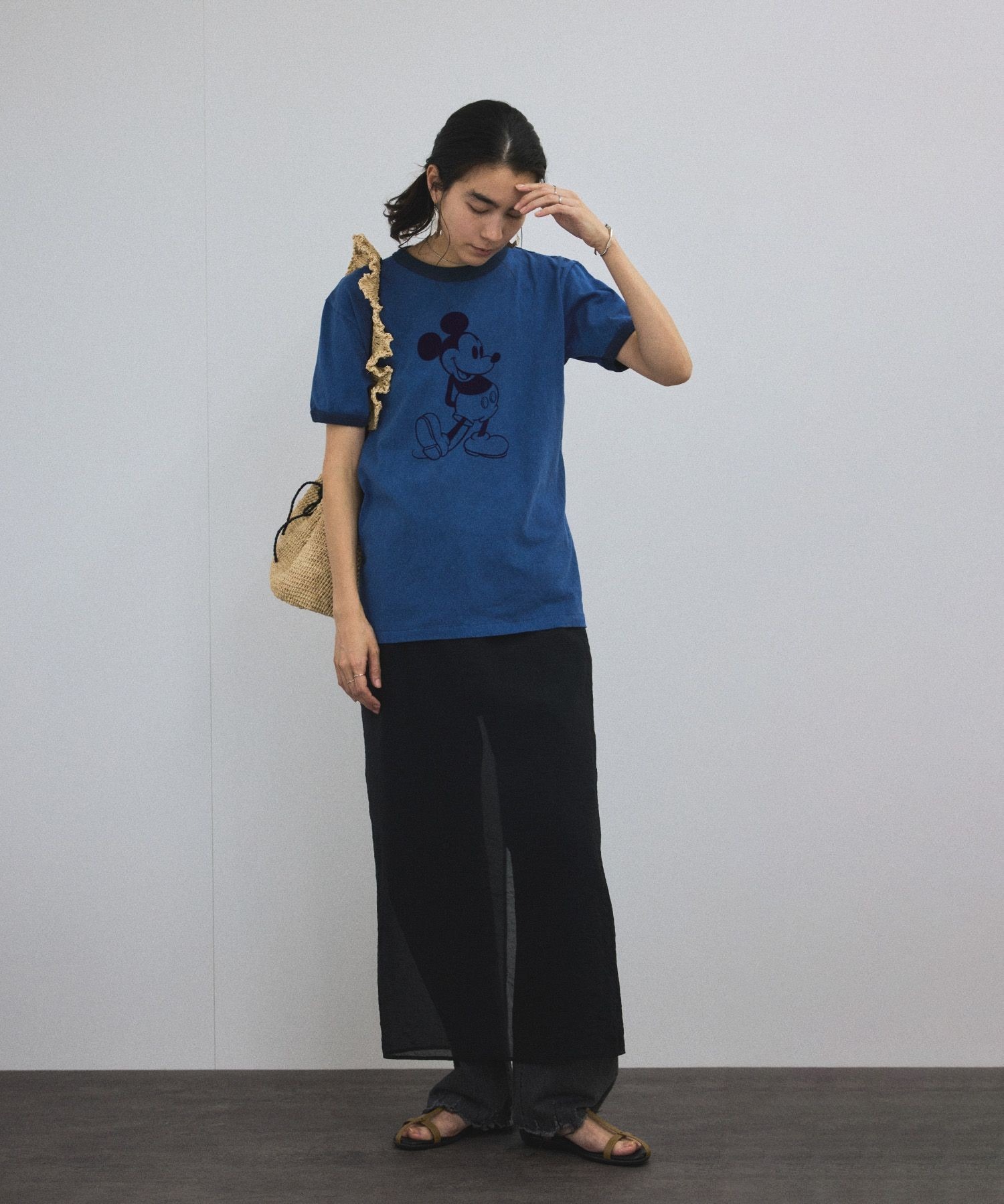 シアーレイヤードスカート