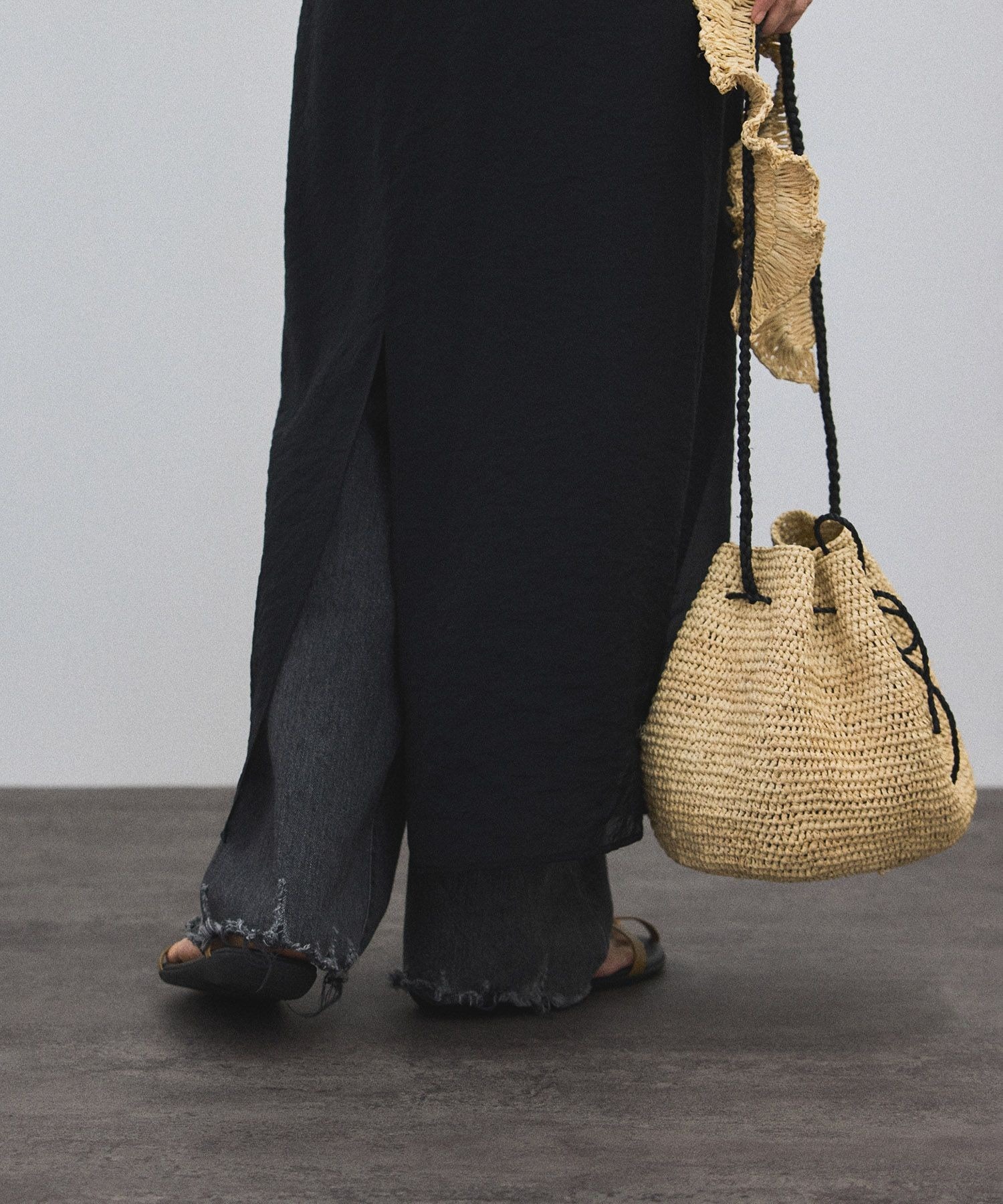 シアーレイヤードスカート