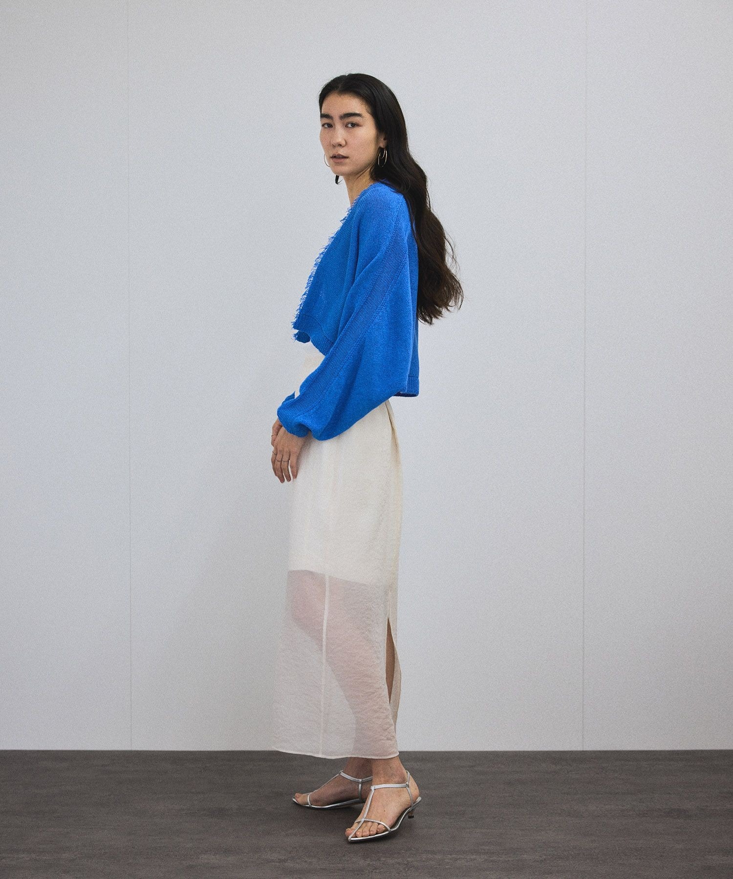 シアーレイヤードスカート