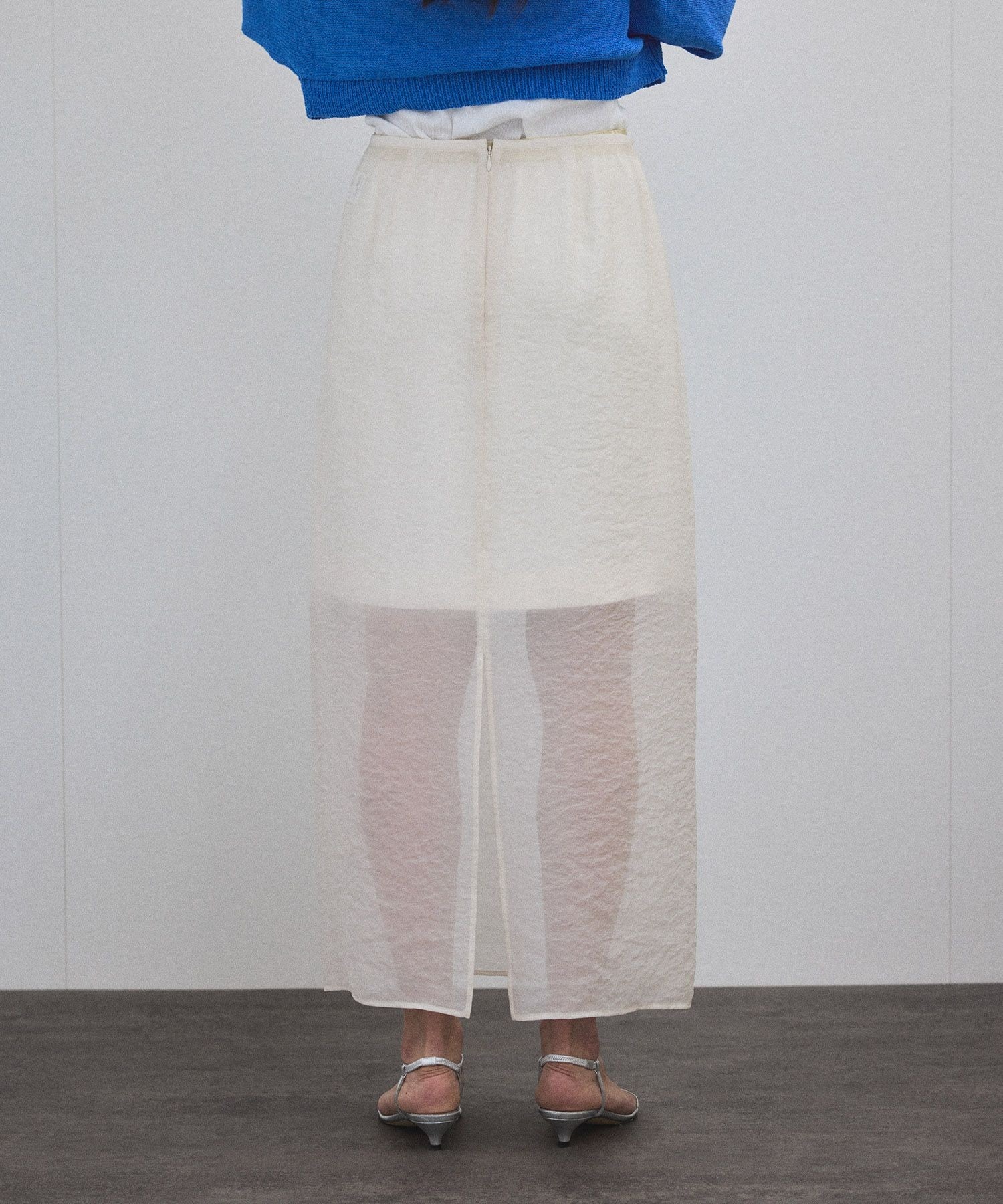 シアーレイヤードスカート