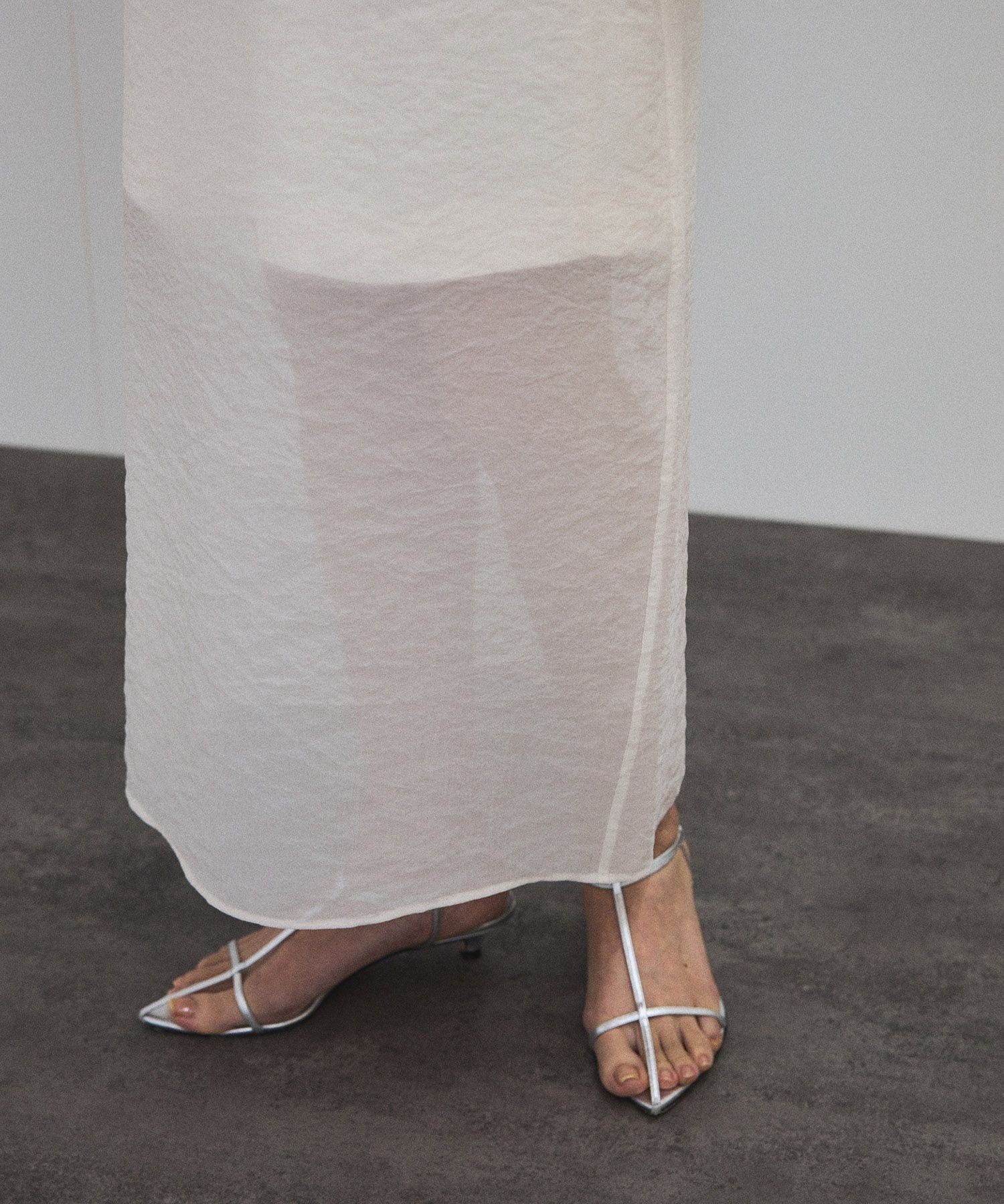 シアーレイヤードスカート