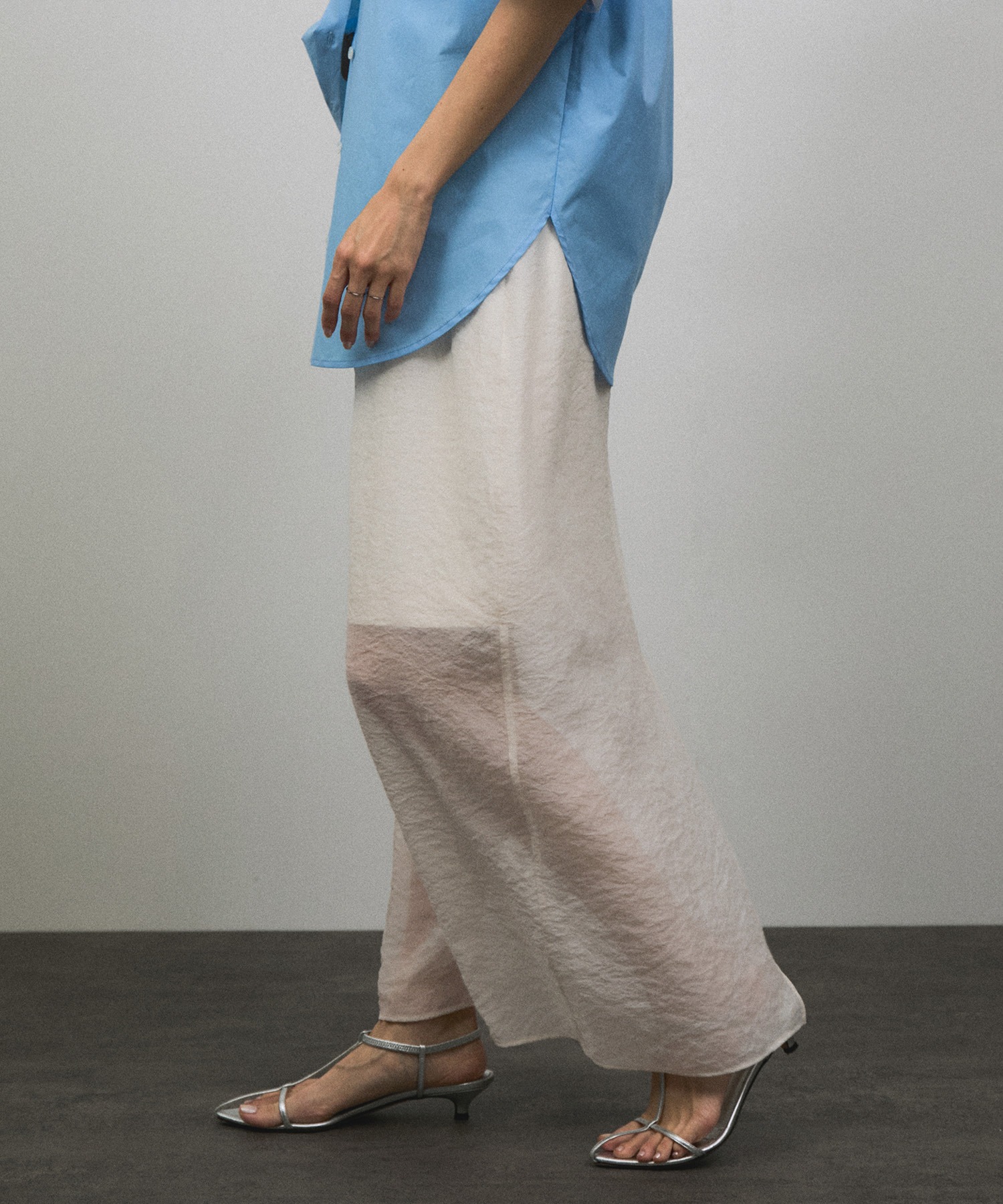 シアーレイヤードスカート