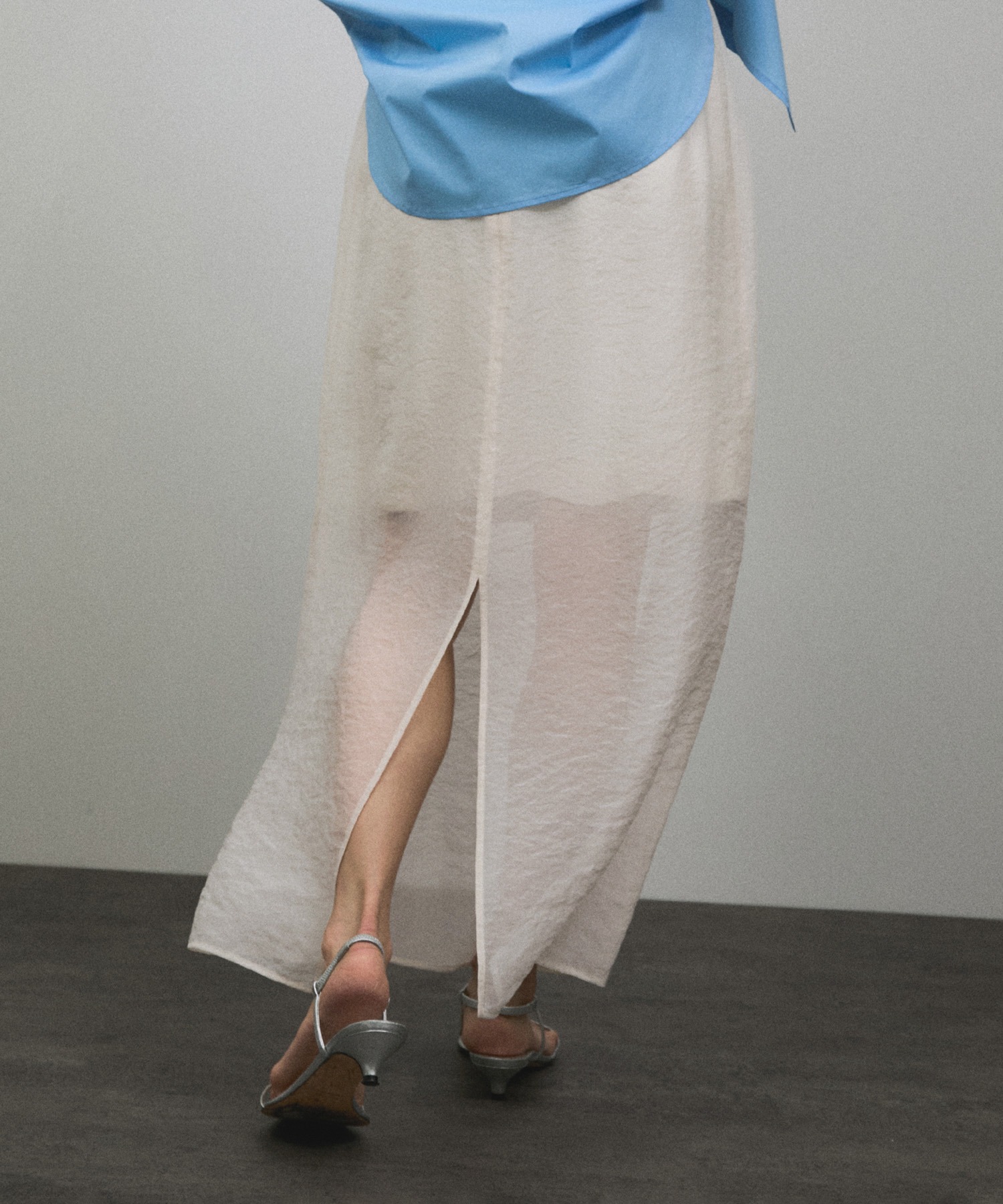 シアーレイヤードスカート