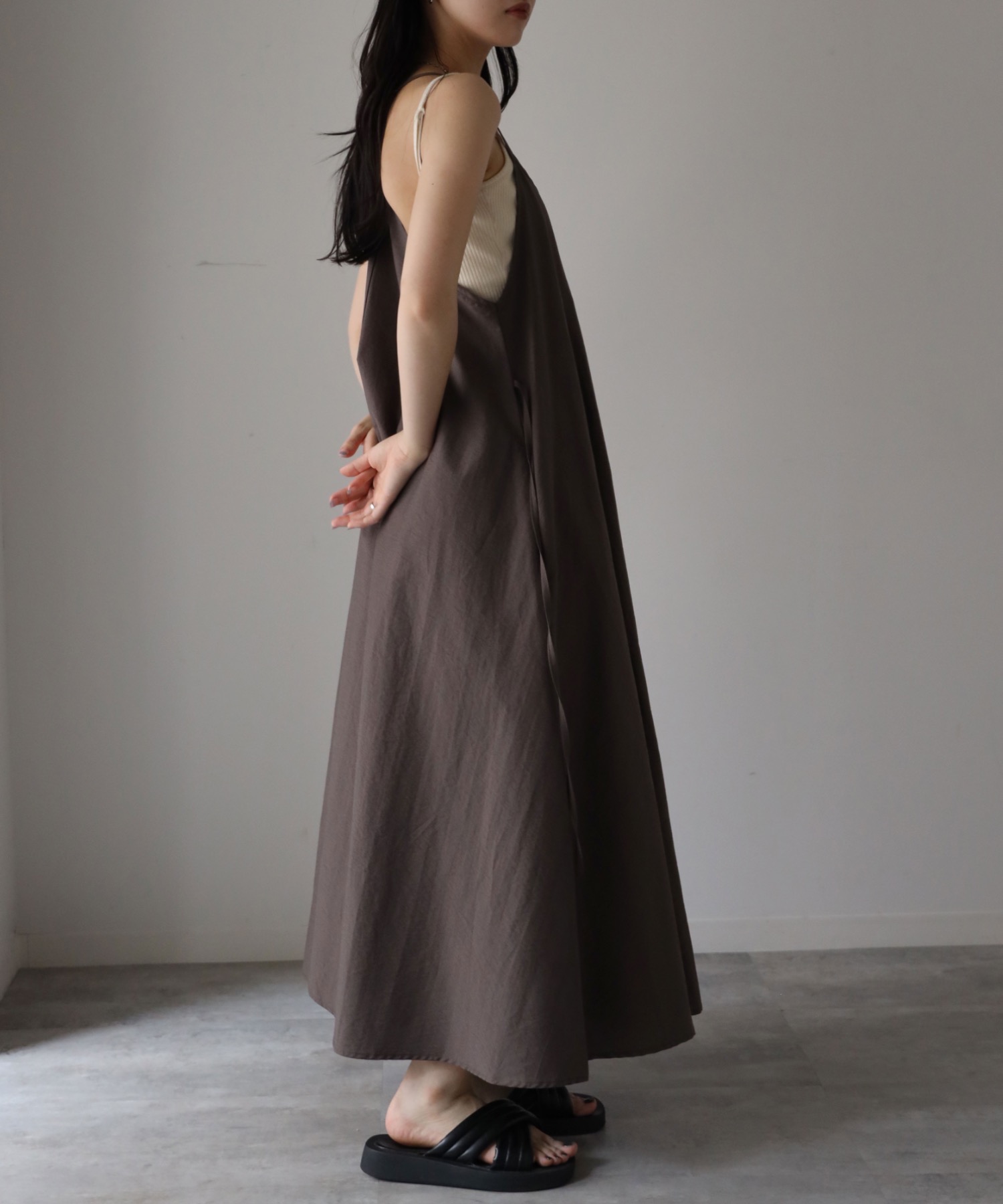 model：164cm. 着用サイズ：FREE