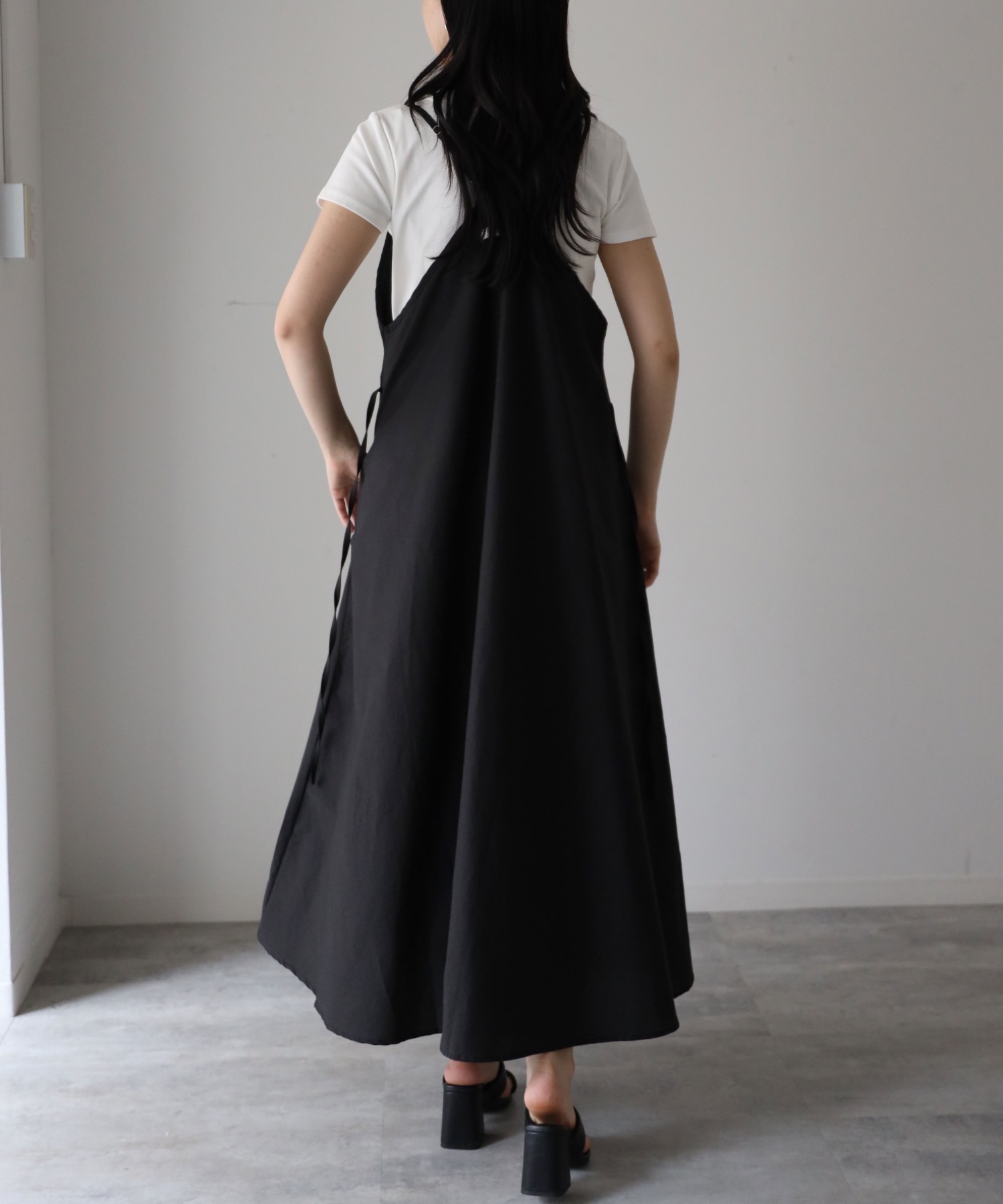 model：164cm. 着用サイズ：FREE