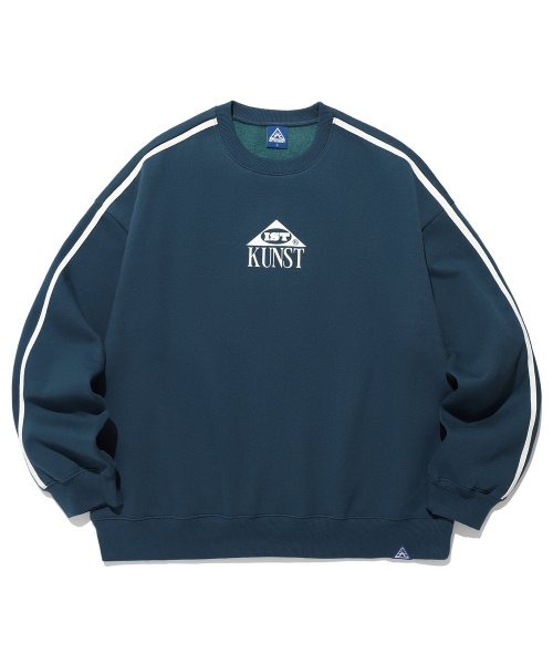 ★韓国の人気★【IODAKOTA】★SWEATSHIRTS スウェットシャ.ツ★ A'GAM/9×.kom『WaiKei/ワイケイ』Piping star logo sweatshirts