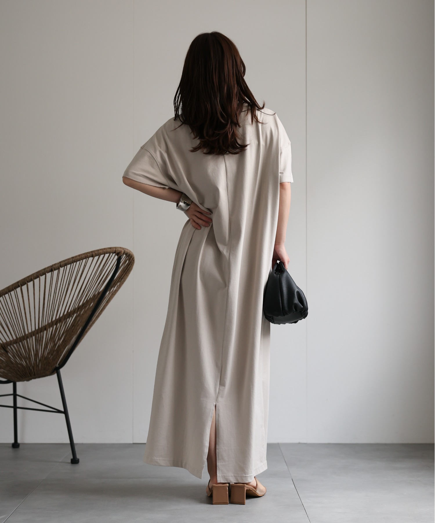 model：156cm 着用サイズ：FREE