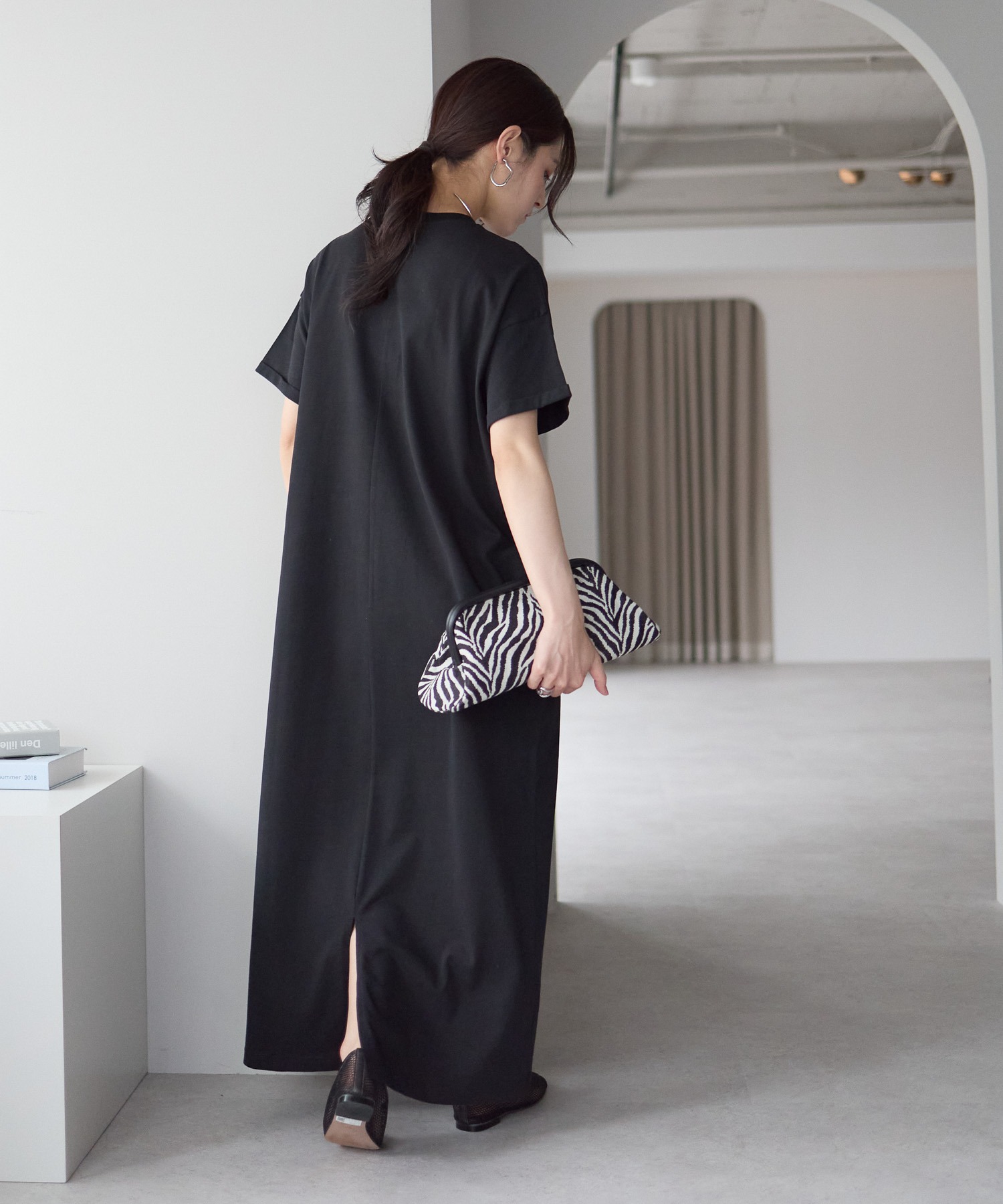 model：161cm 着用サイズ：LARGE