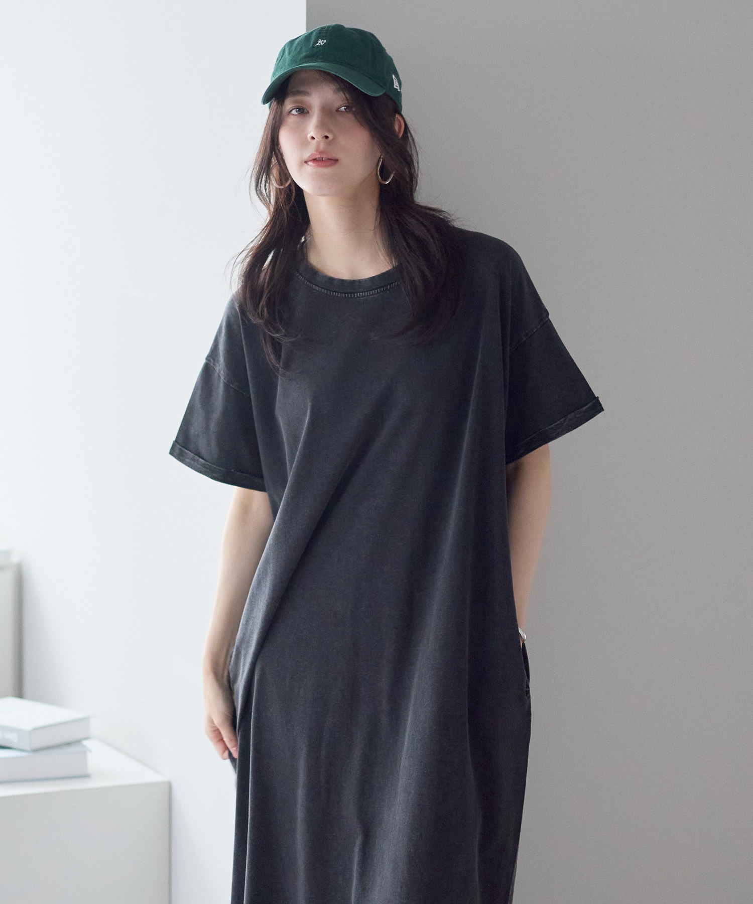 model：161cm 着用サイズ：FREE