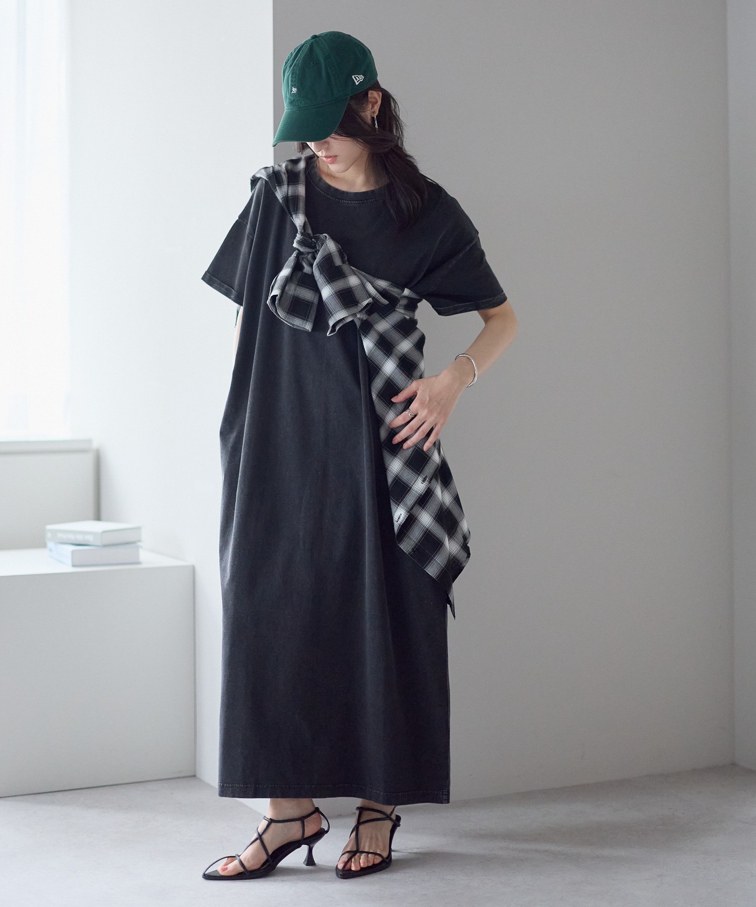 model：161cm 着用サイズ：FREE